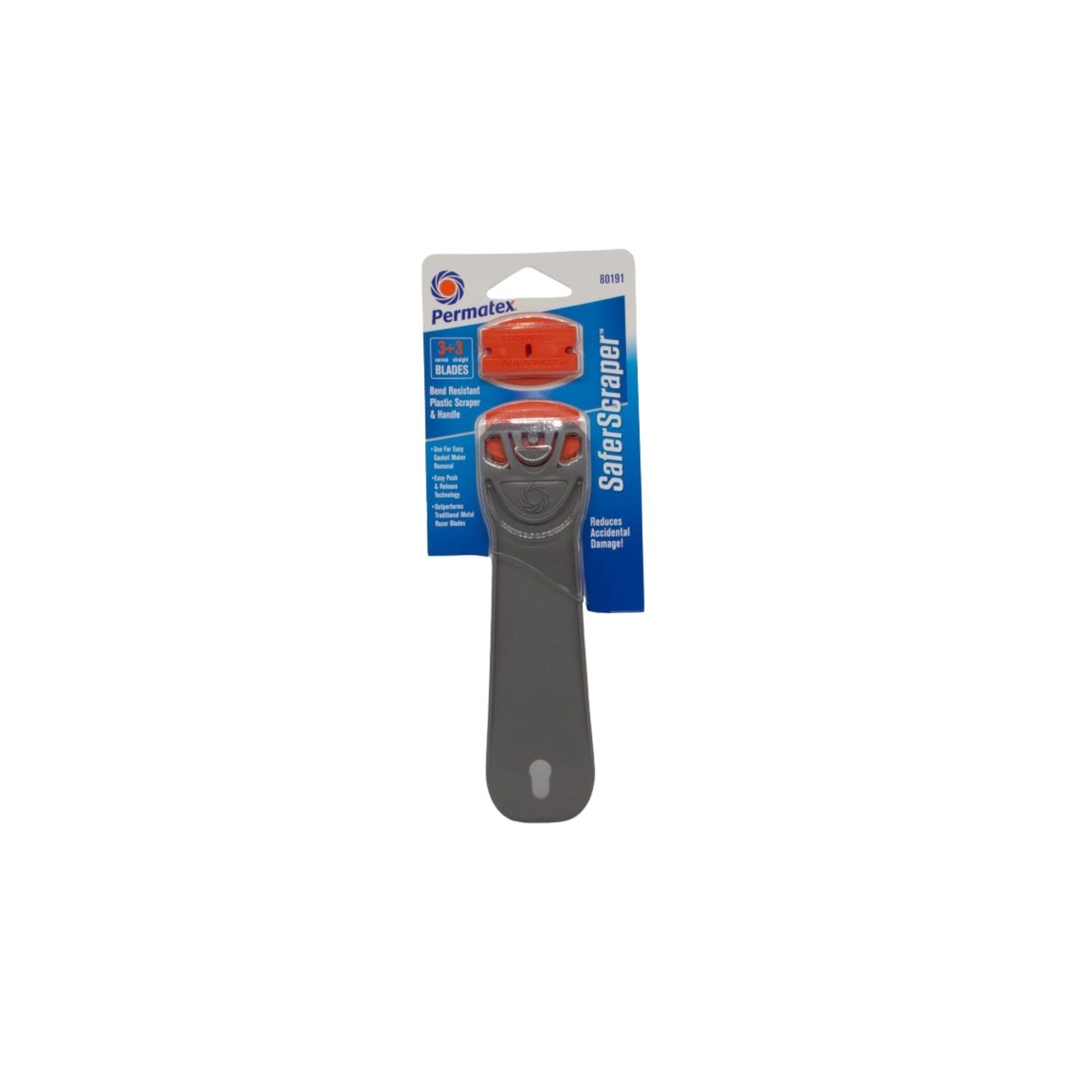 Permatex Safety Scraper with 6 Blades | AutoZone