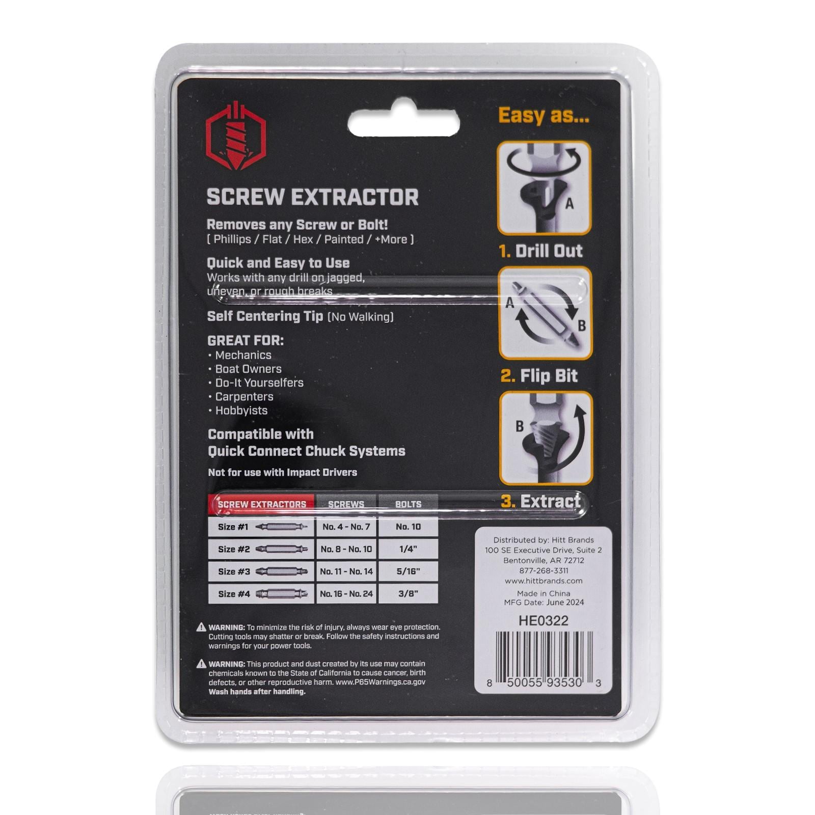 Hitt Brands Drill Bit Set HE0322 | AutoZone