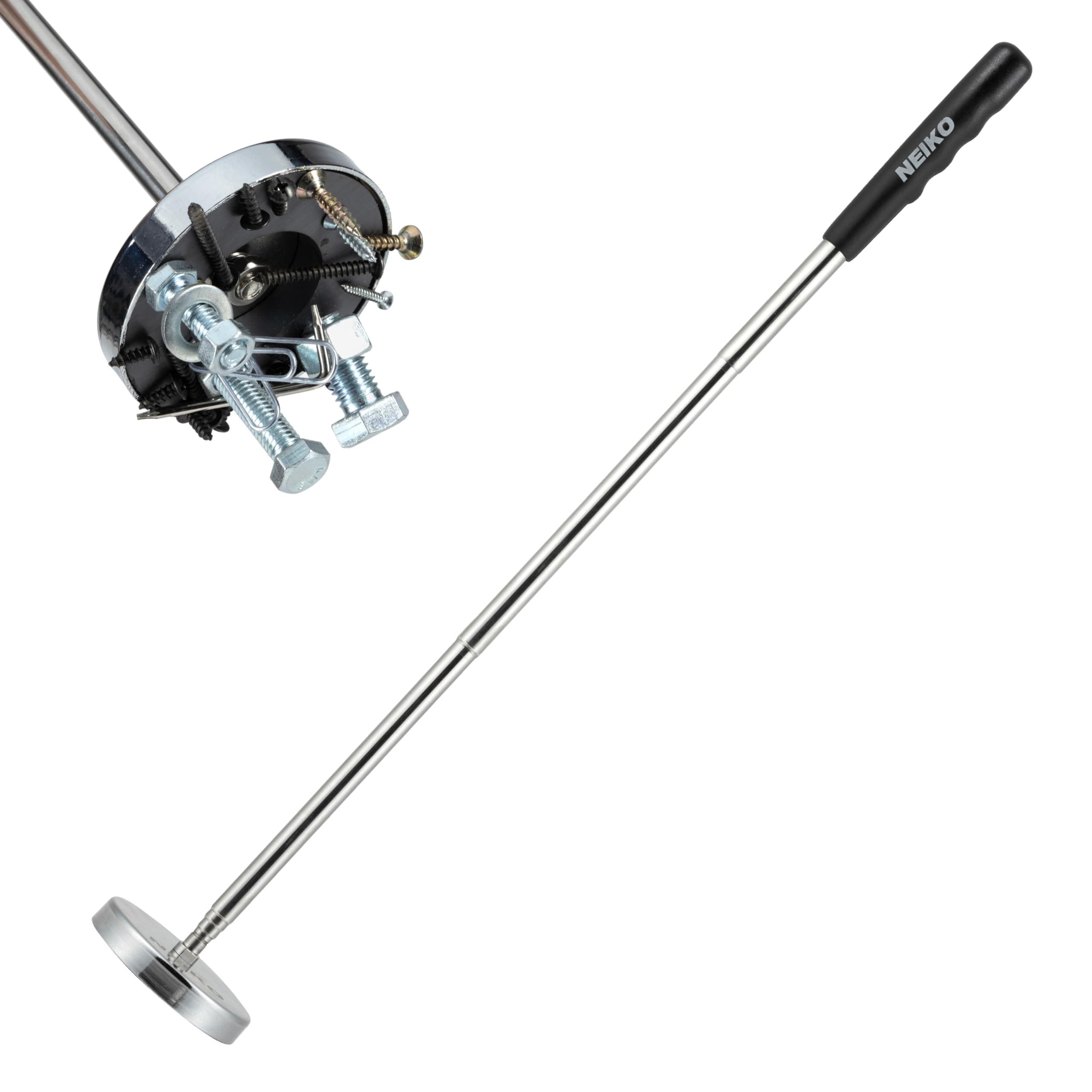 NEIKO 35lbs Magnetic Pick Up Tool, Large Magnet with 3.3in Head