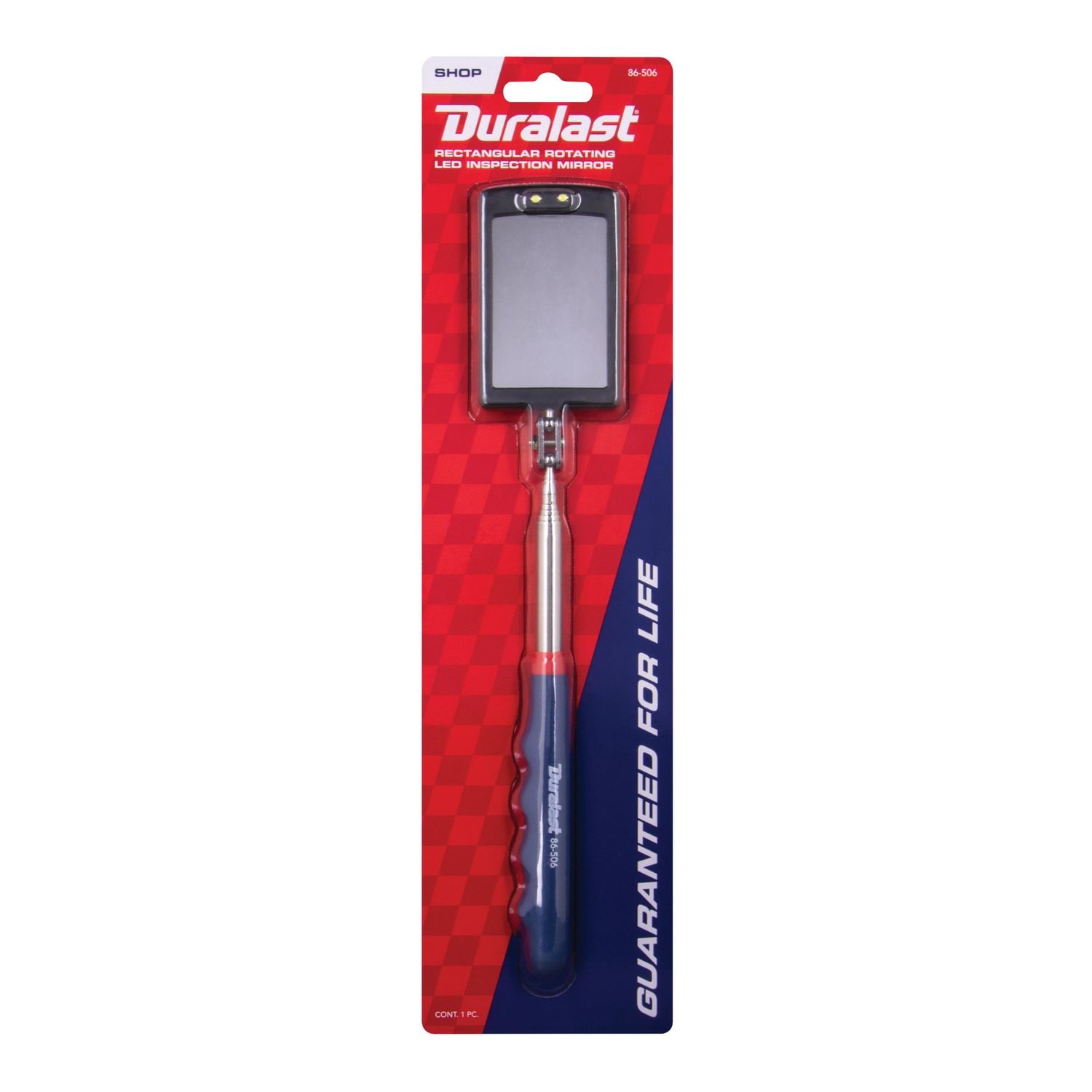 Duralast Rectangular LED Inspect Mirror | AutoZone