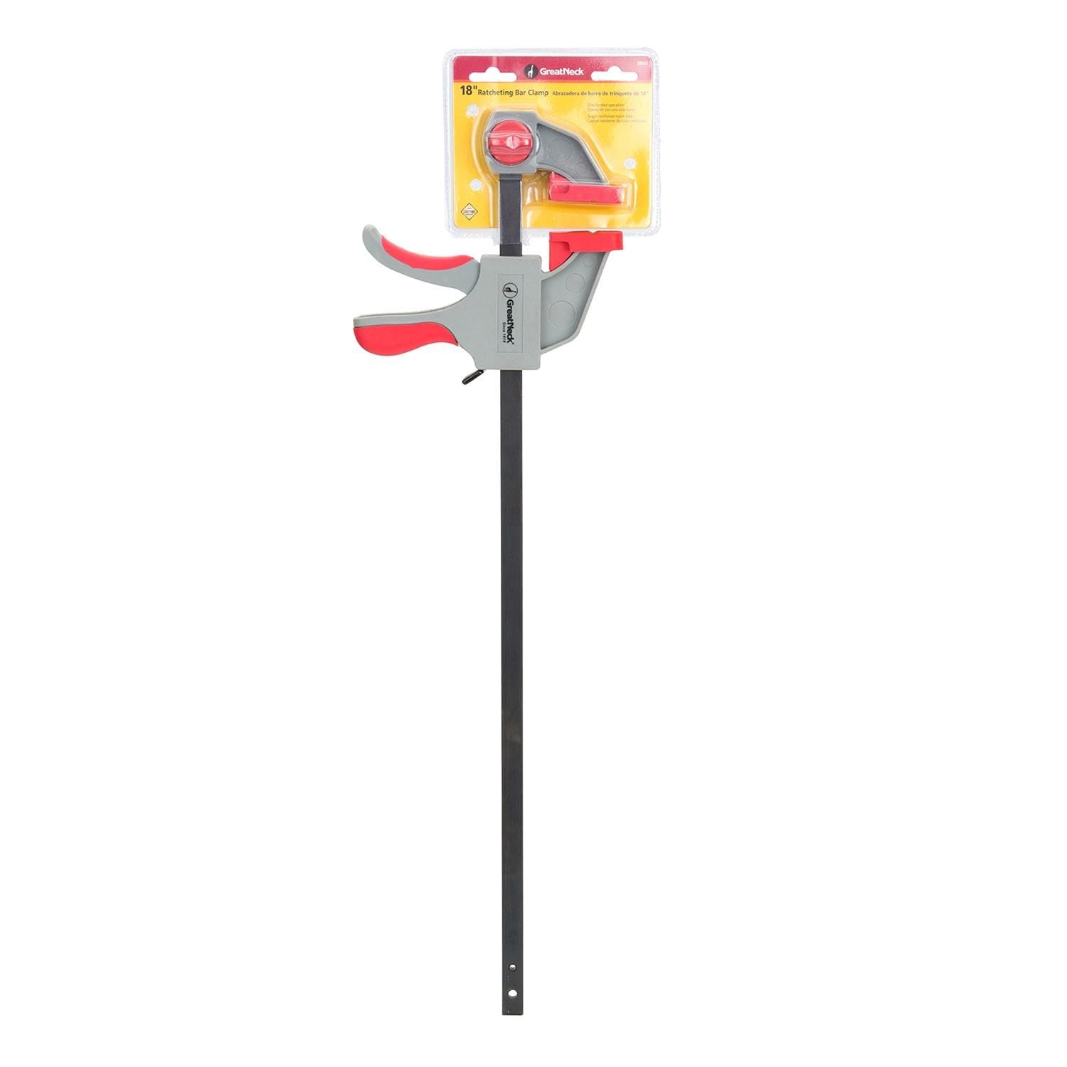 Great Neck 18in Ratcheting Bar Clamp and Spreader | AutoZone