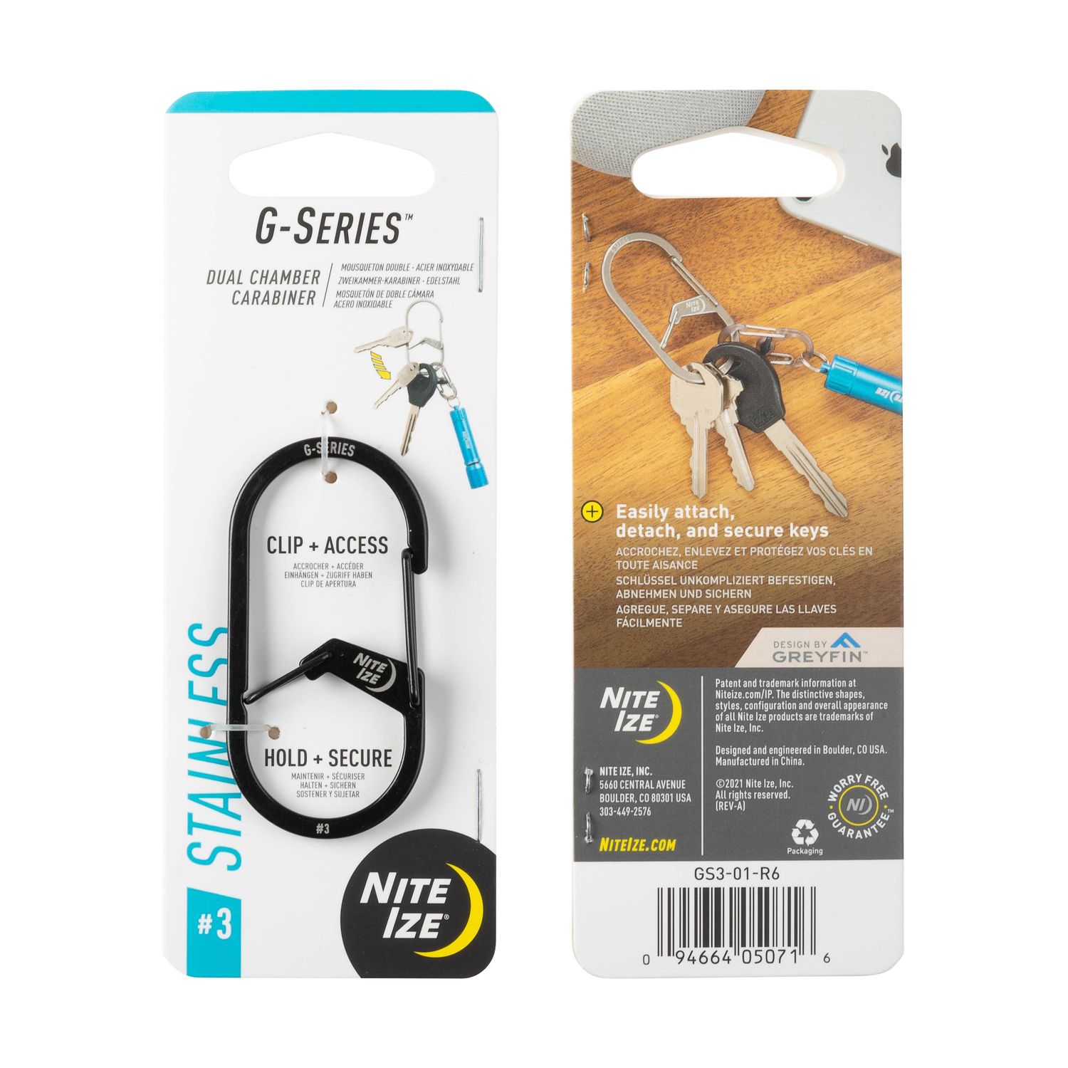 Nite Ize Carabiner Set GS3-01-R6 | AutoZone