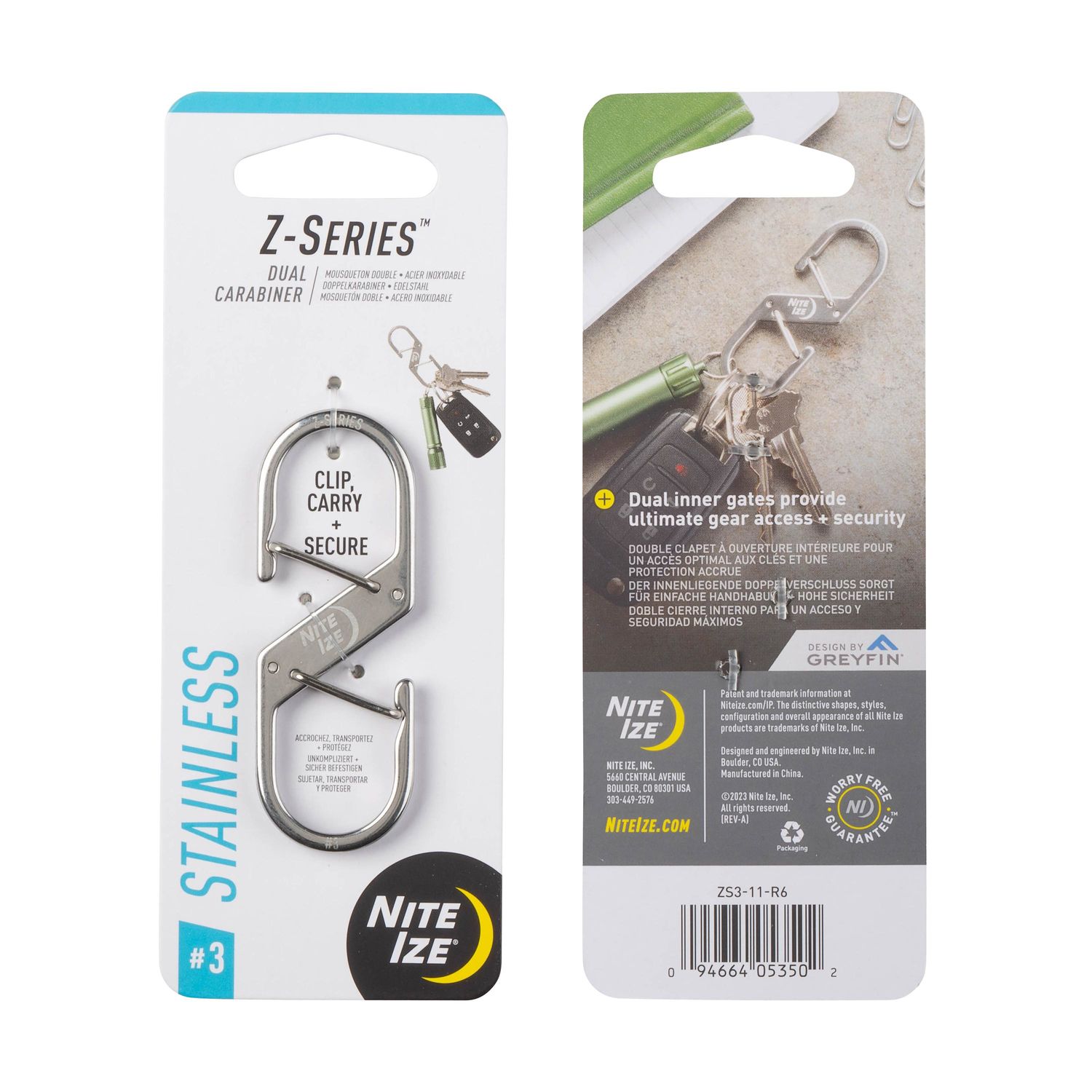 Nite Ize Carabiner Set ZS3-11-R6 | AutoZone