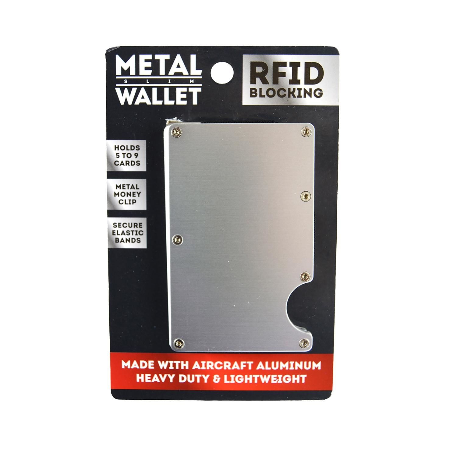 『Porte-monnaie』(ーFeuille d'aluminiumー) Roughneck Ultra Thin Rfid Blocking Wallet with Money Clip | AutoZone