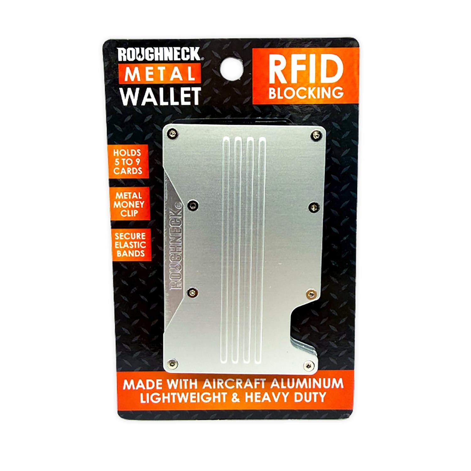 Roughneck Ultra Thin Rfid Blocking Wallet with Money Clip | AutoZone