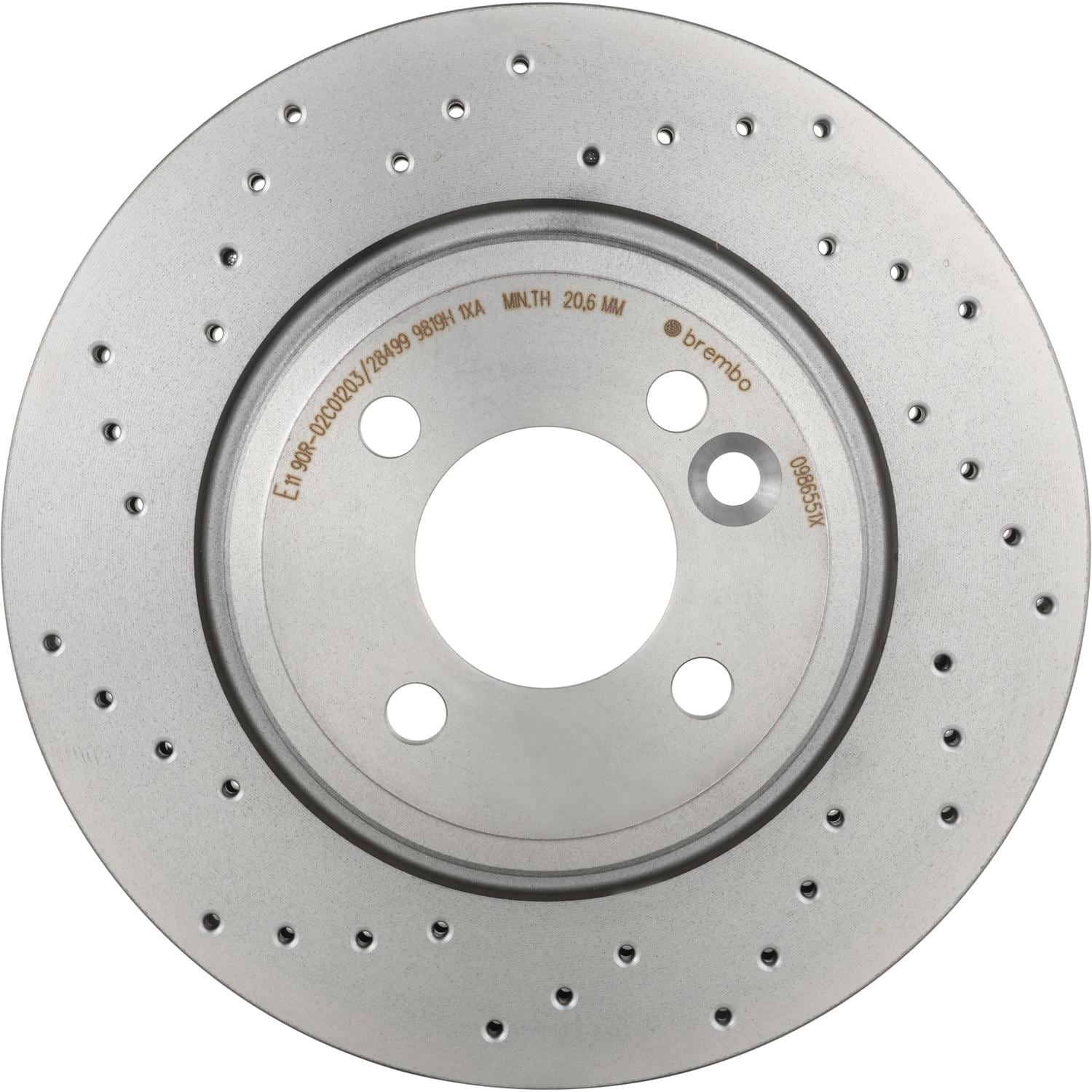 Brembo Disc Brake Rotor 09.8655.1X | AutoZone