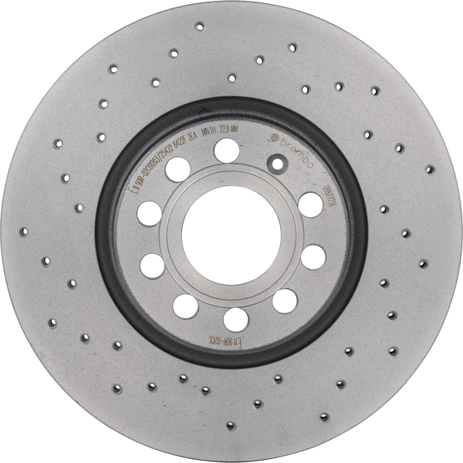 Brembo Disc Brake Rotor 09.9772.1X | AutoZone