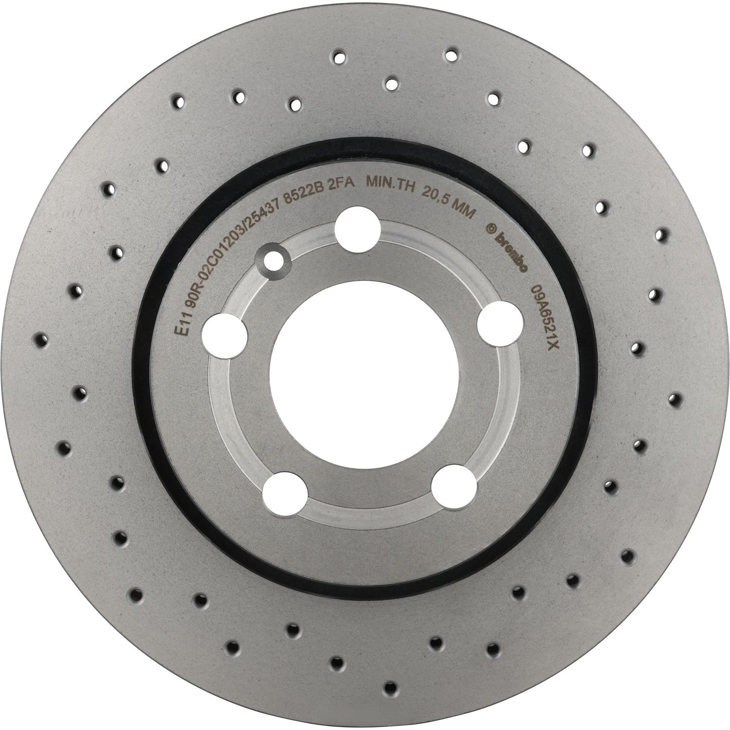 Brembo Disc Brake Rotor 09.A652.1X | AutoZone