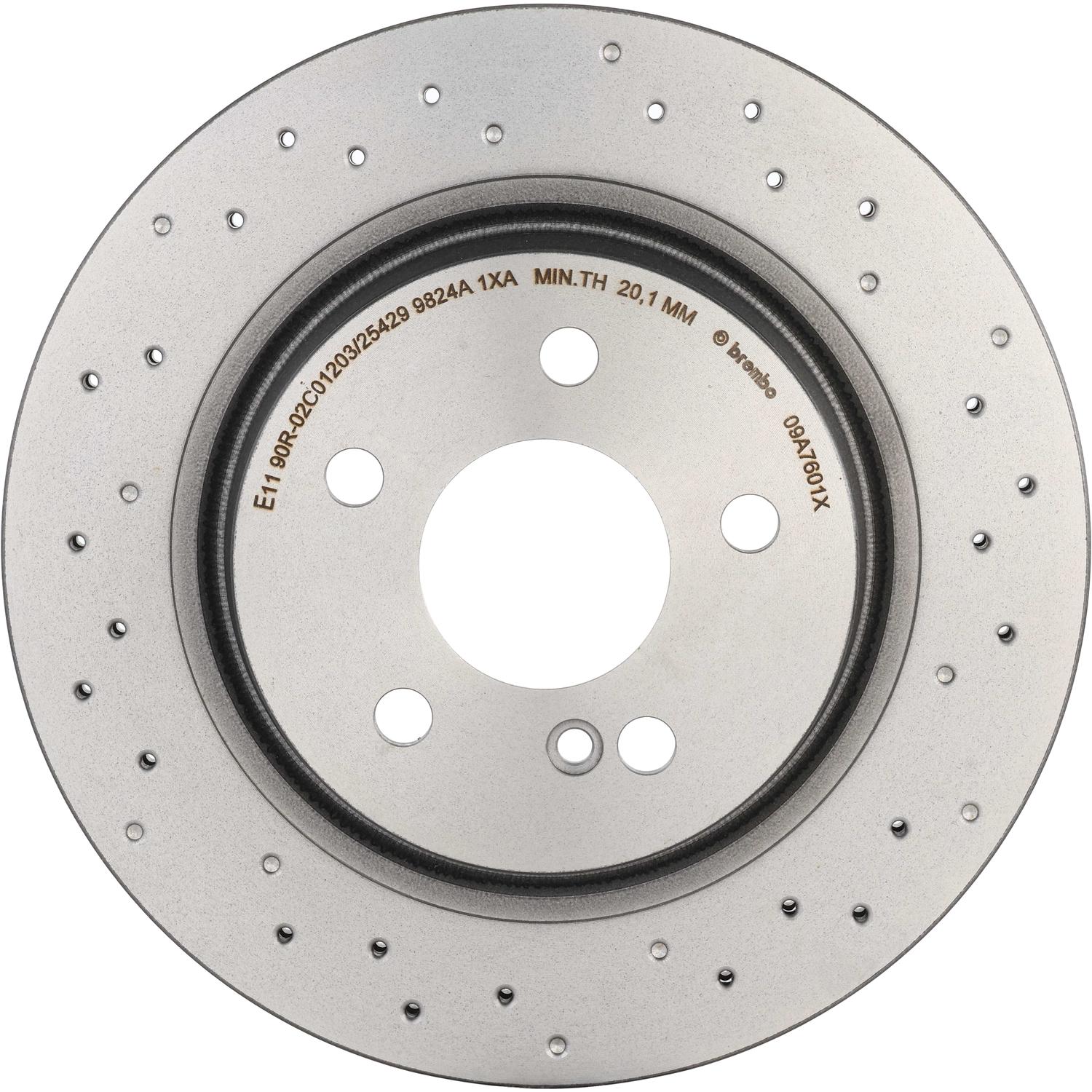 Brembo Disc Brake Rotor 09.A760.1X | AutoZone