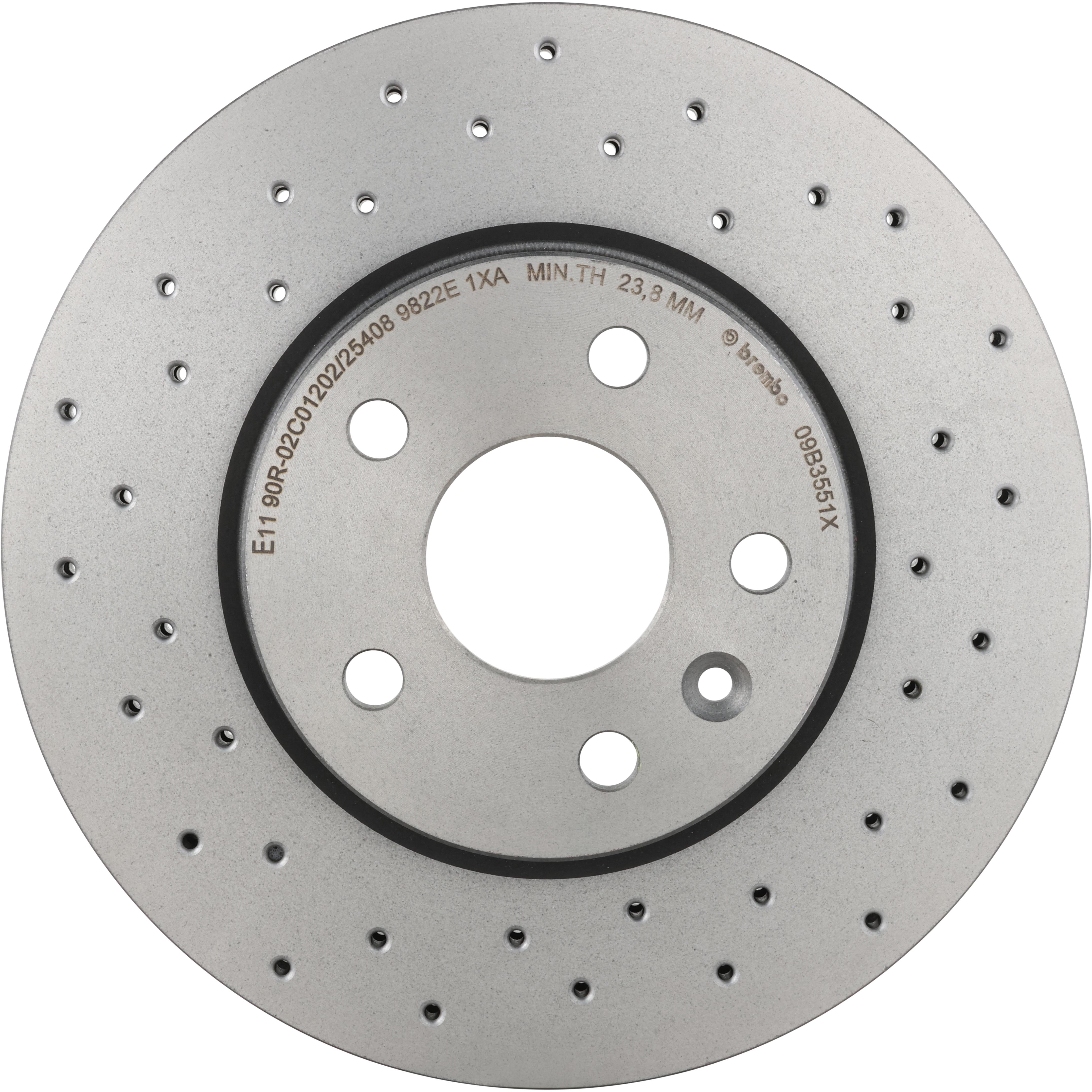 Brembo Disc Brake Rotor 09.B355.1X | AutoZone