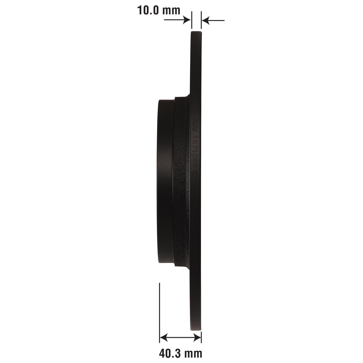 Duralast Gold Disc Brake Rotor 31325DG