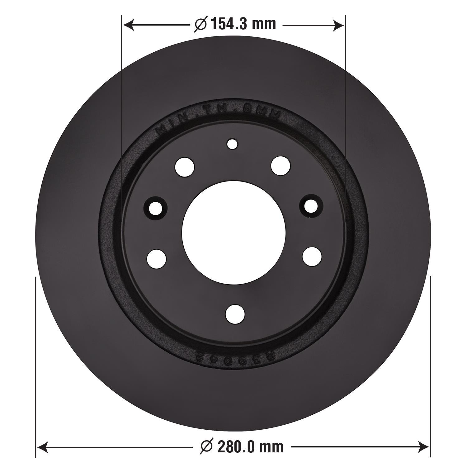 Duralast Gold Disc Brake Rotor 31325DG