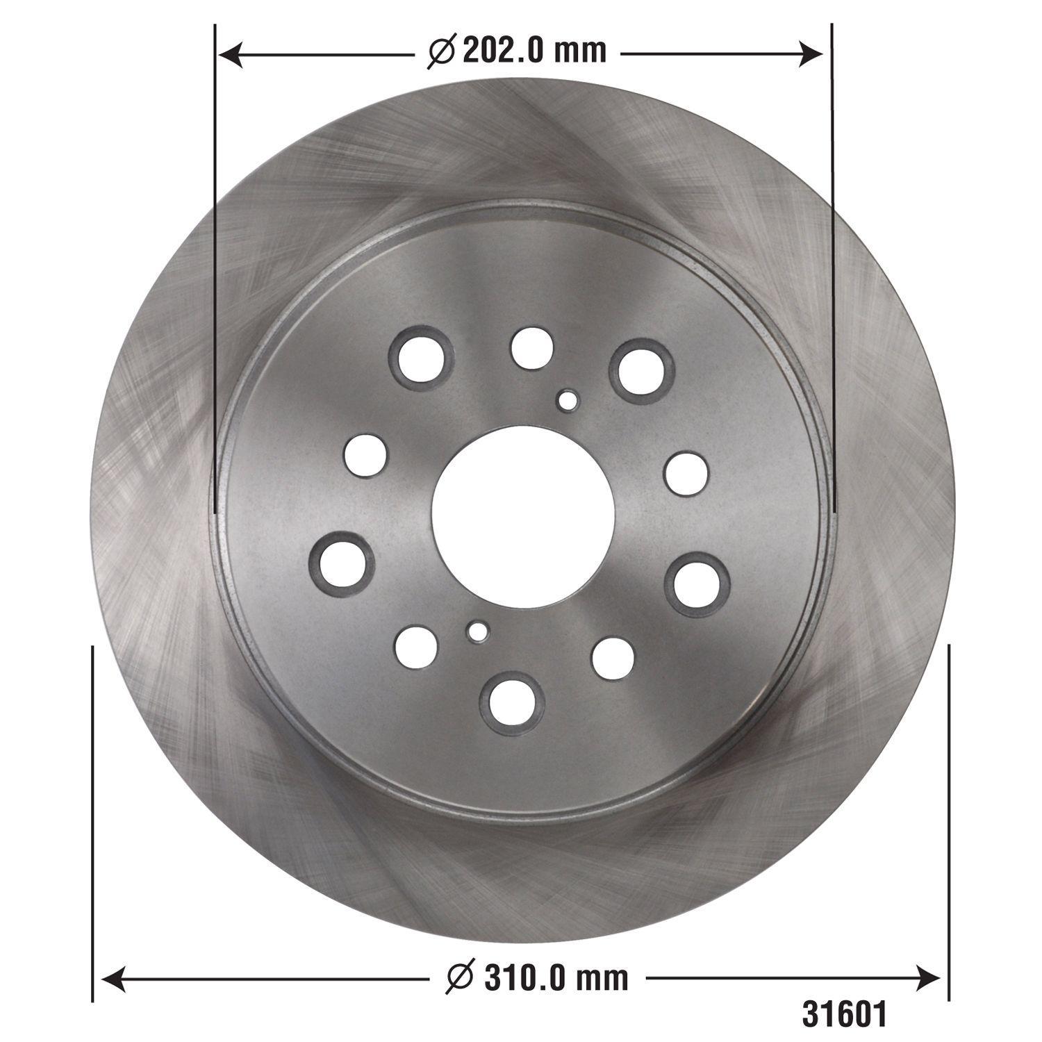 Duralast Disc Brake Rotor 31601 | AutoZone