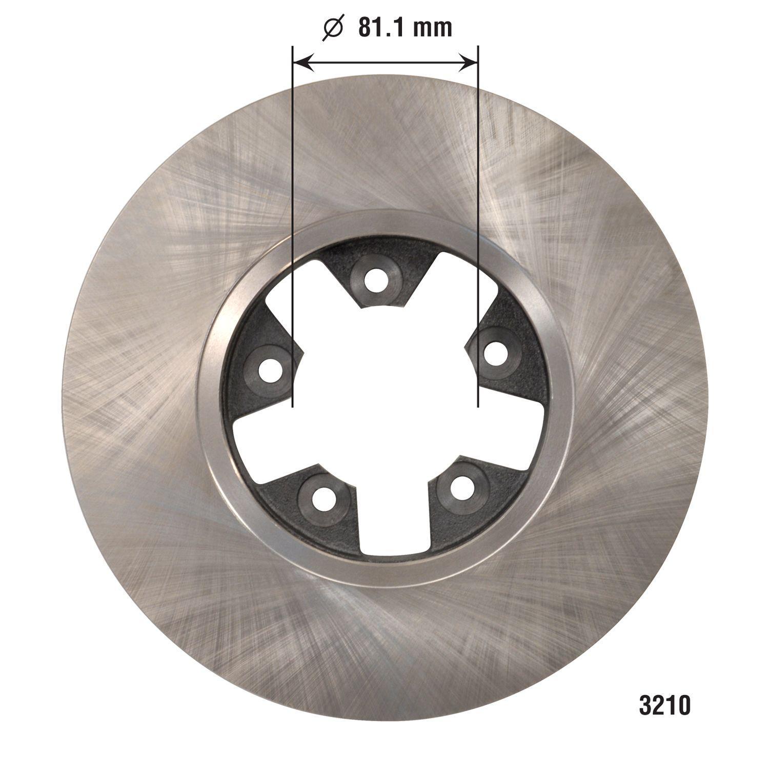 Duralast Disc Brake Rotor 3210 | AutoZone