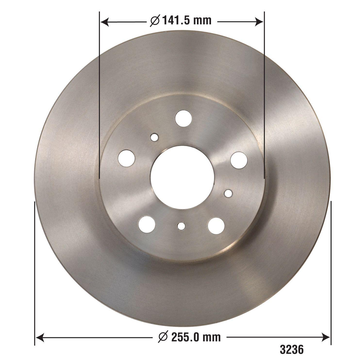 Duralast Disc Brake Rotor 3236 | AutoZone
