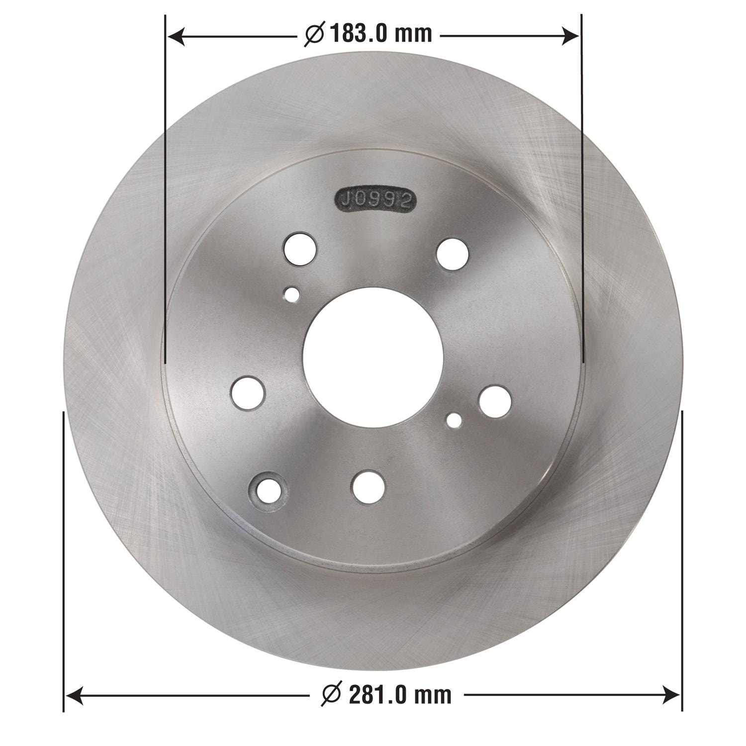 Duralast Disc Brake Rotor 41235