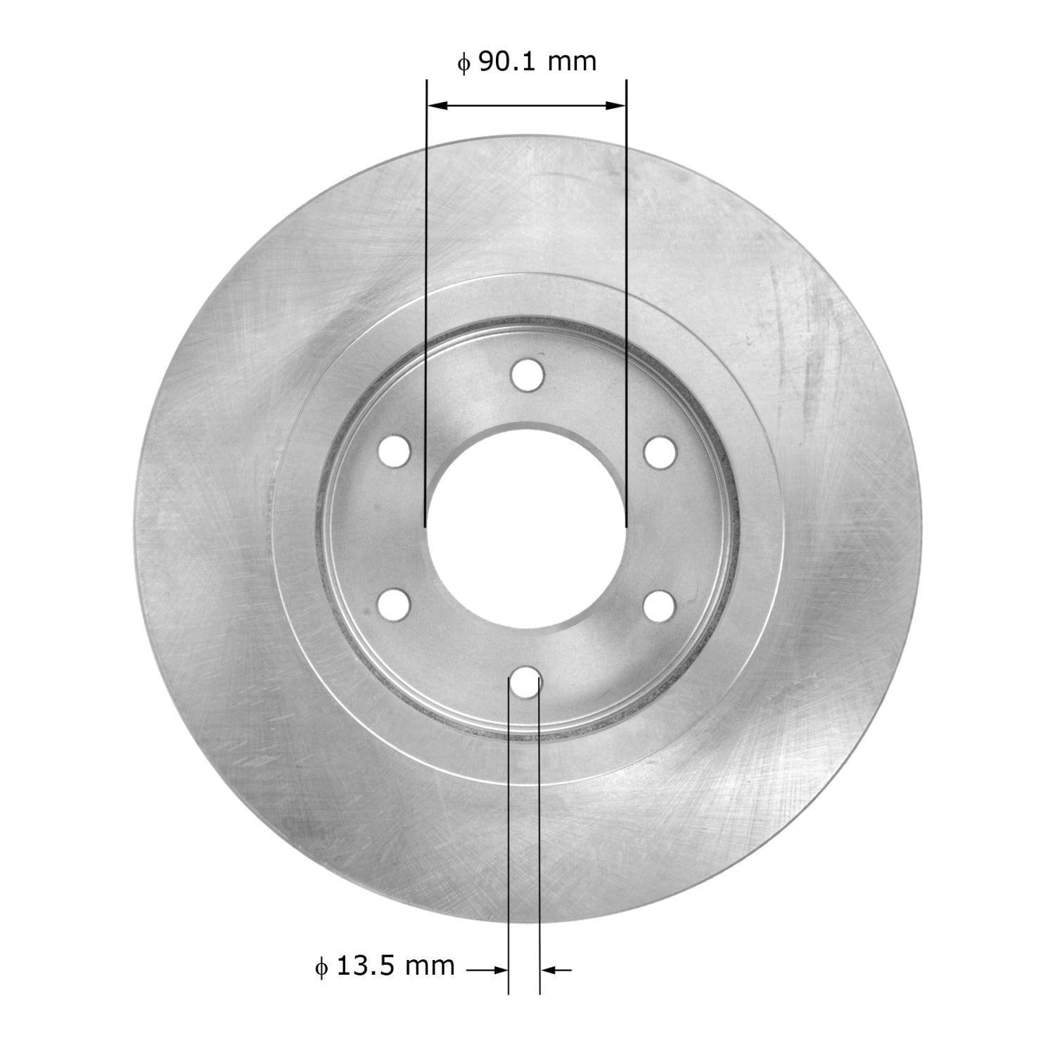 Ps44627 Rotor Duralast Disc Brake Rotor 44617 | AutoZone