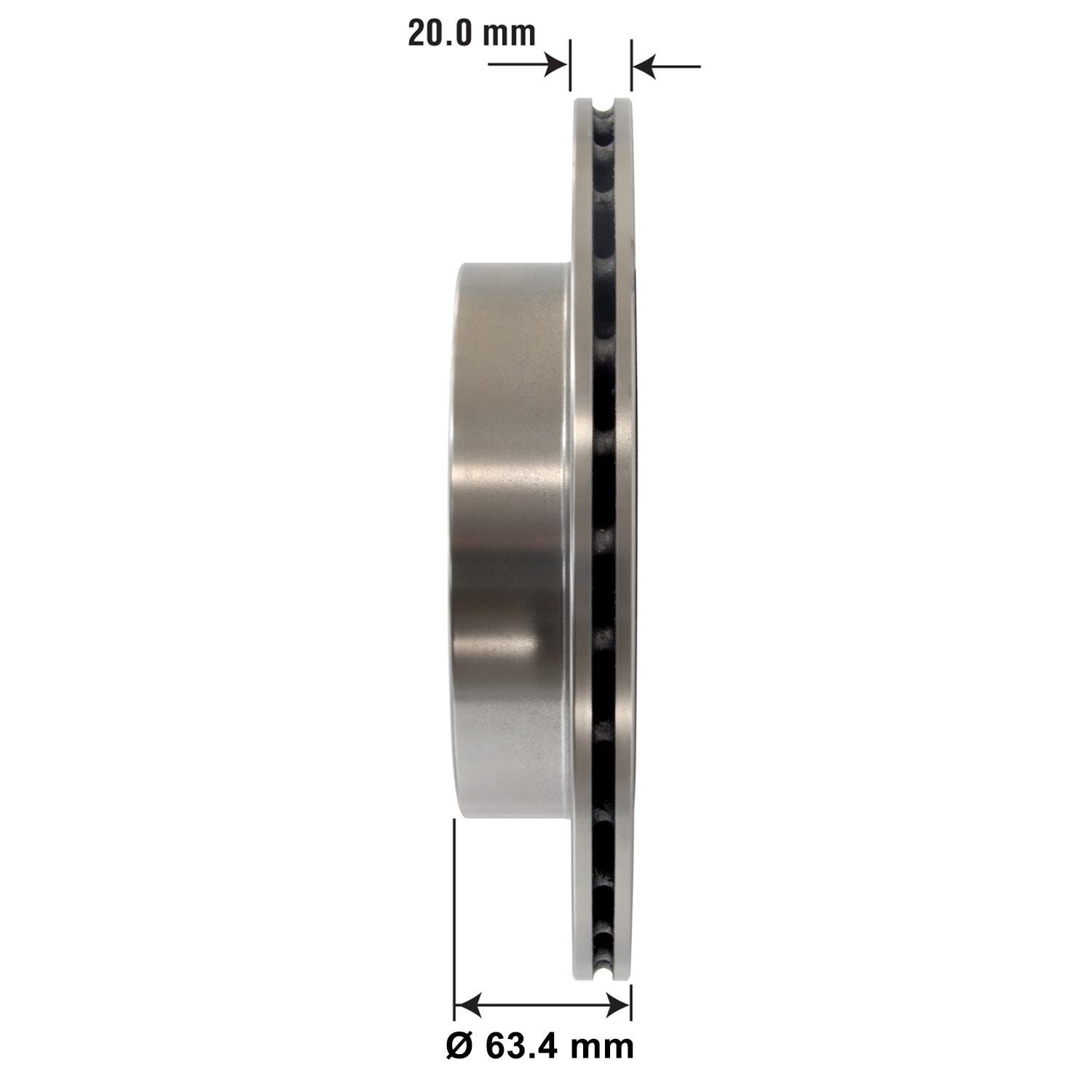 Duralast Disc Brake Rotor 44646 | AutoZone
