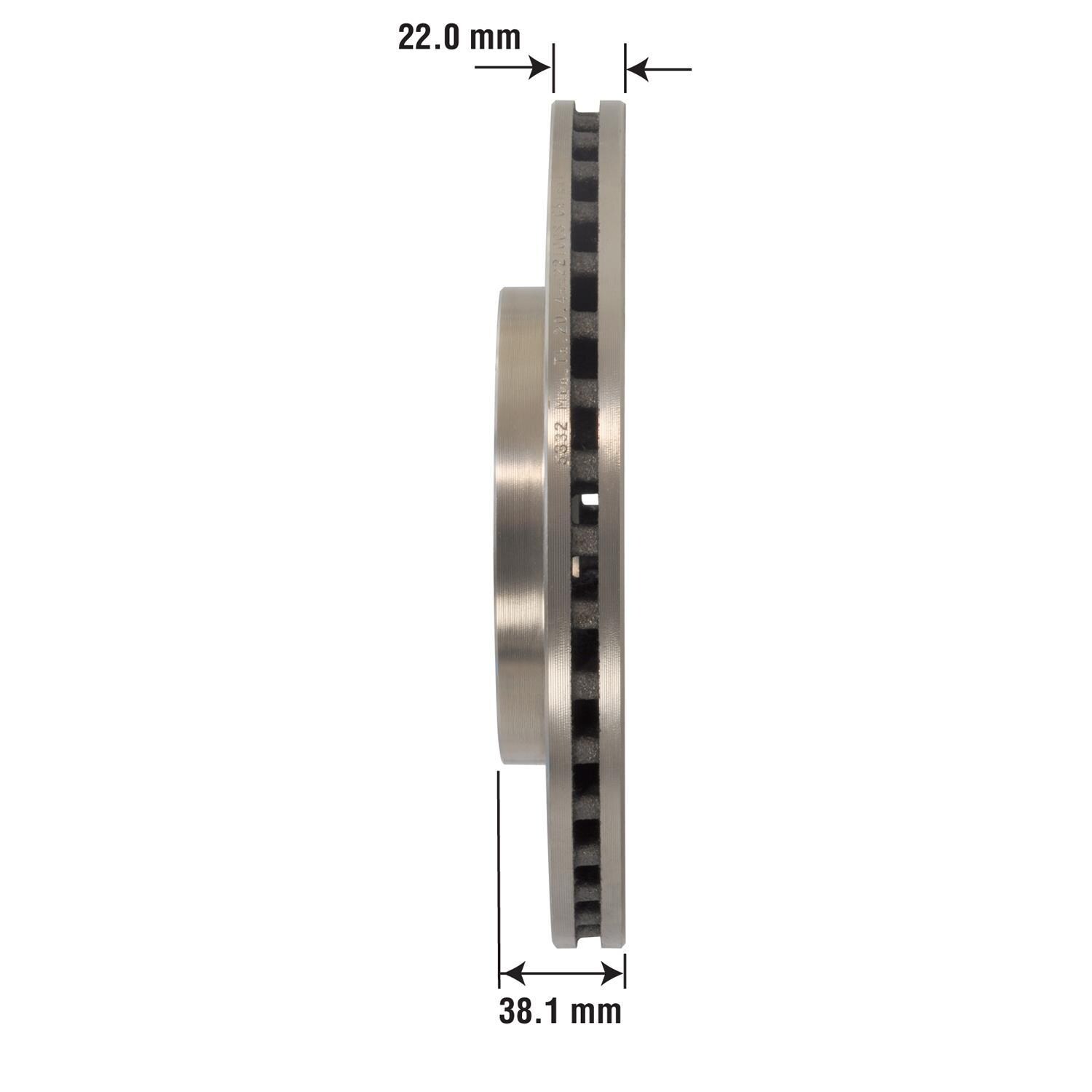 Duralast Disc Brake Rotor 5332