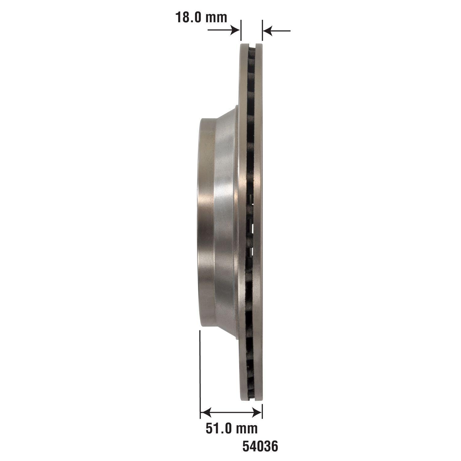 Duralast Disc Brake Rotor 54036 | AutoZone