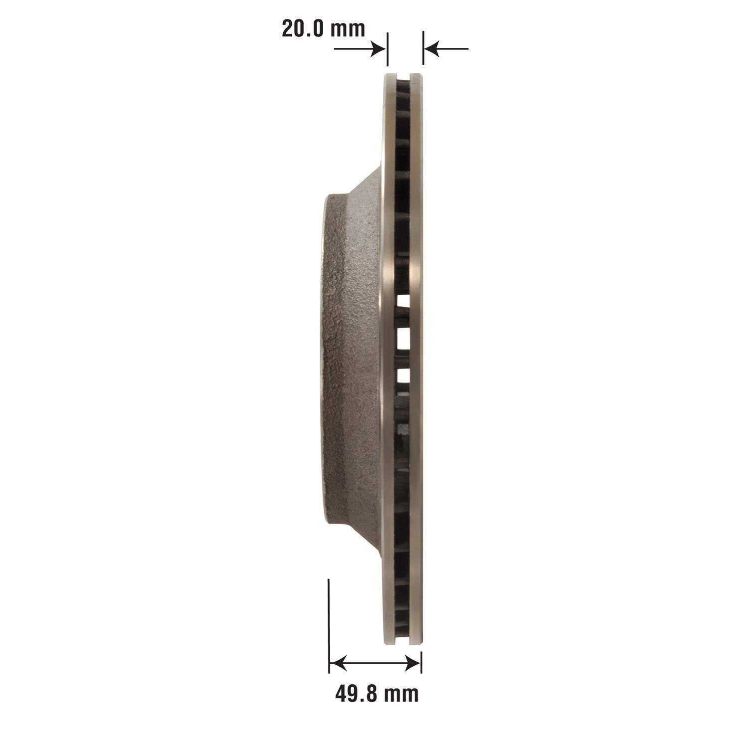 Duralast Disc Brake Rotor 55022