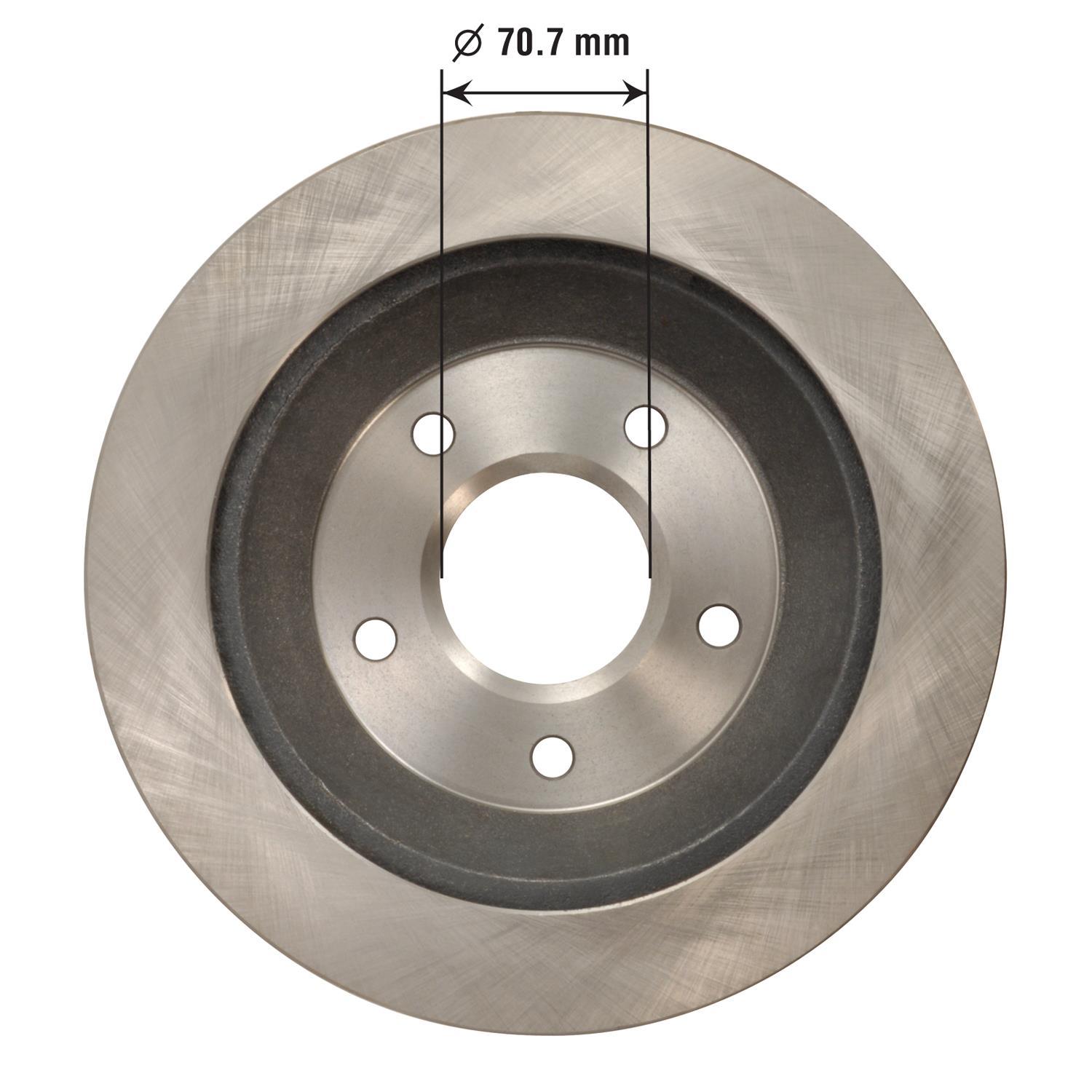 Duralast Disc Brake Rotor 55022