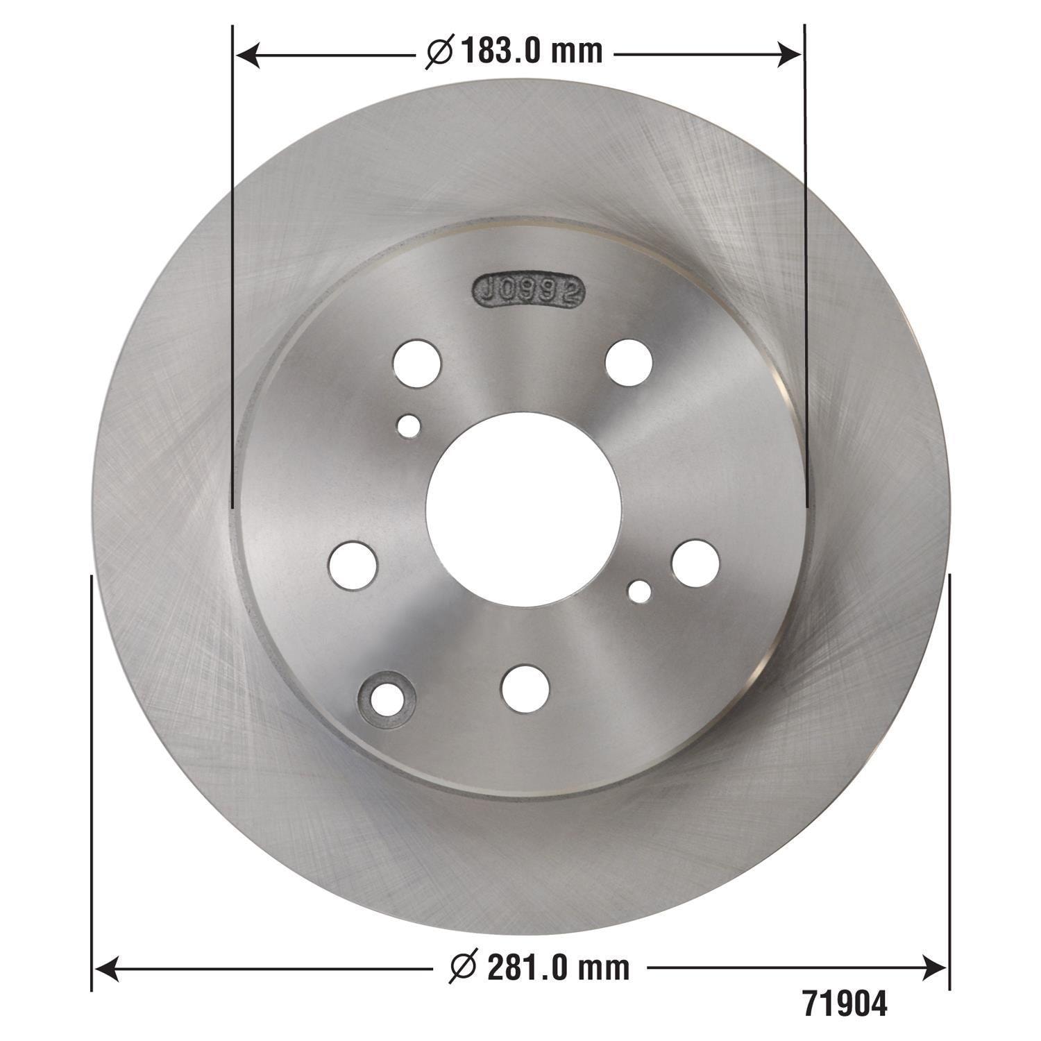 Duralast Disc Brake Rotor 71904DL | AutoZone
