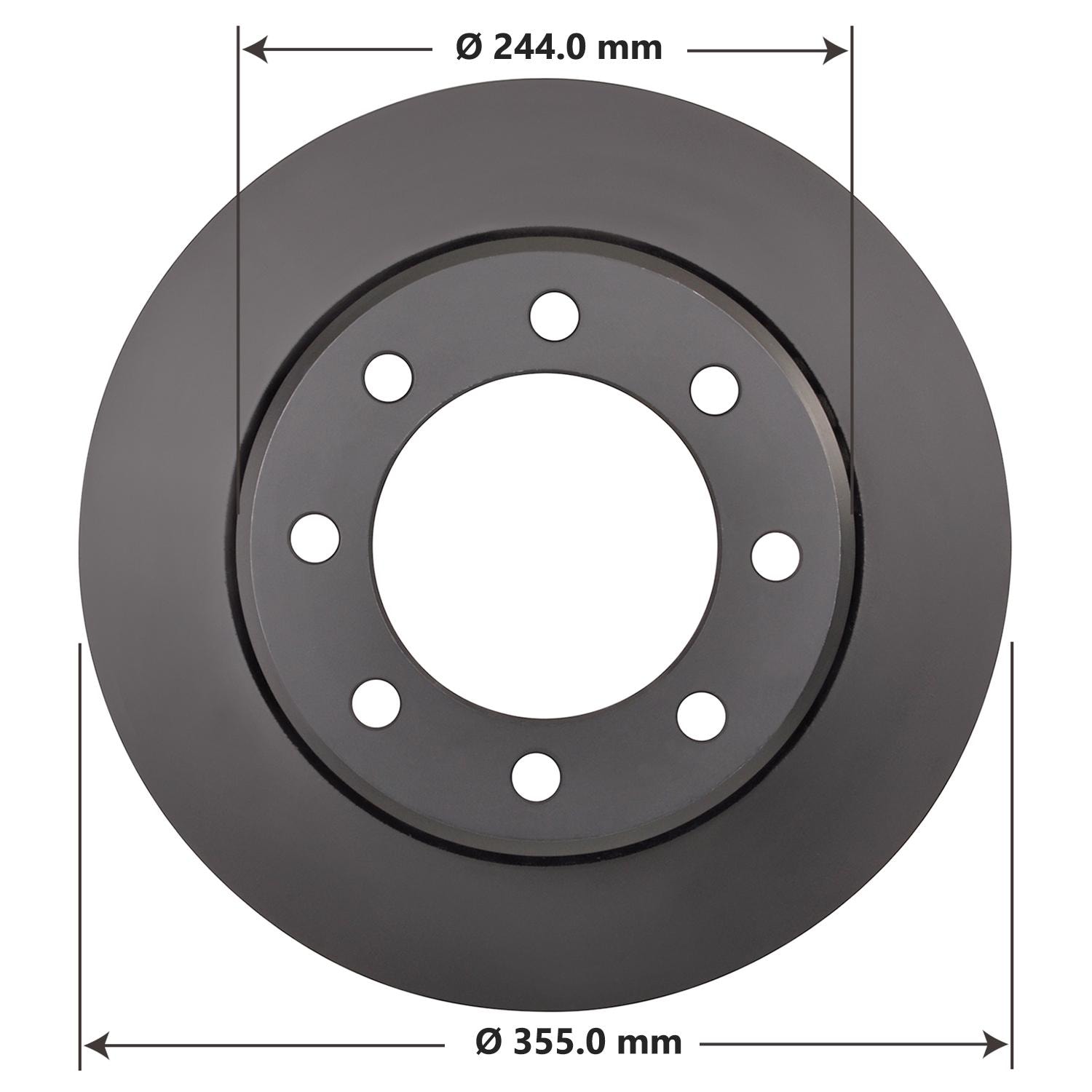 Duralast Severe Duty Disc Brake Rotor 72510SD | AutoZone