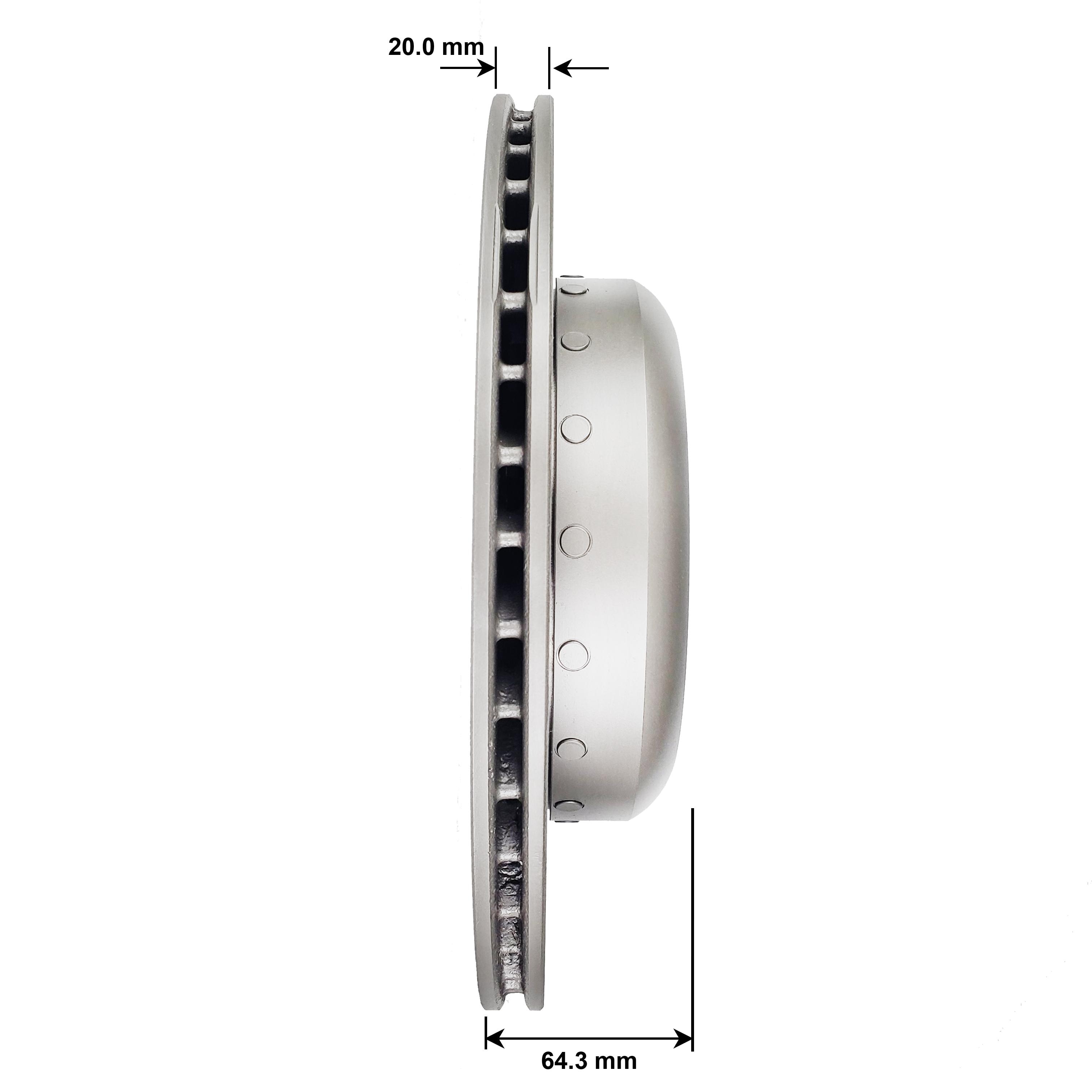 Duralast Composite Disc Brake Rotor 73069DLC | AutoZone