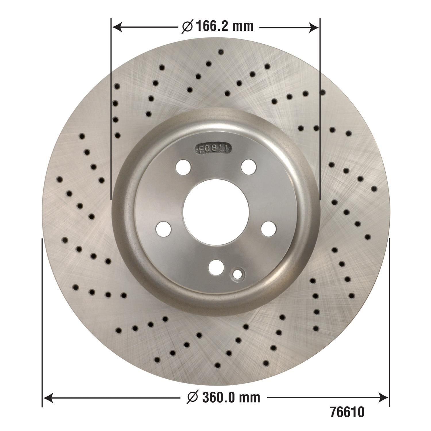 Duralast Disc Brake Rotor 76610 | AutoZone