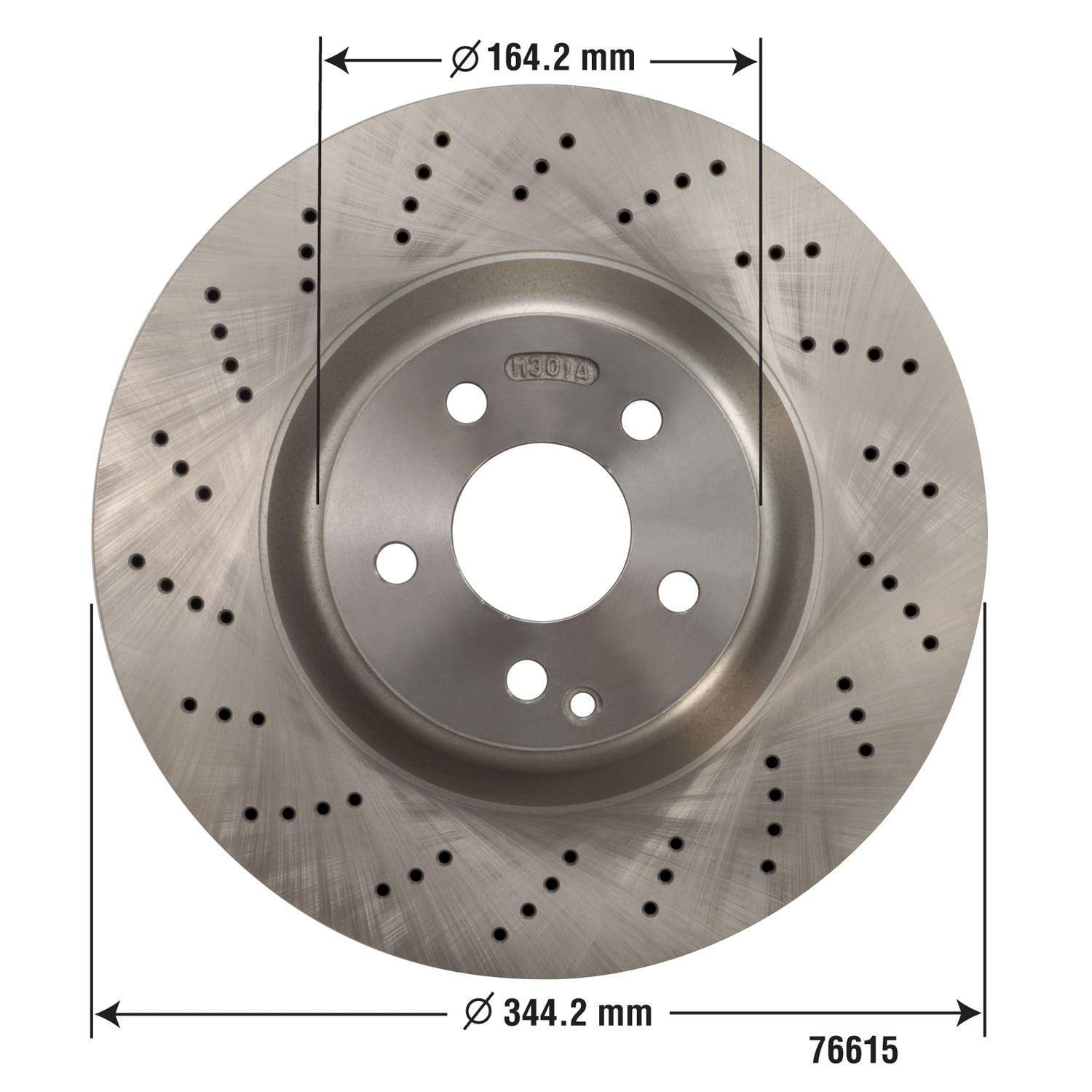 Duralast Disc Brake Rotor 76615 | AutoZone
