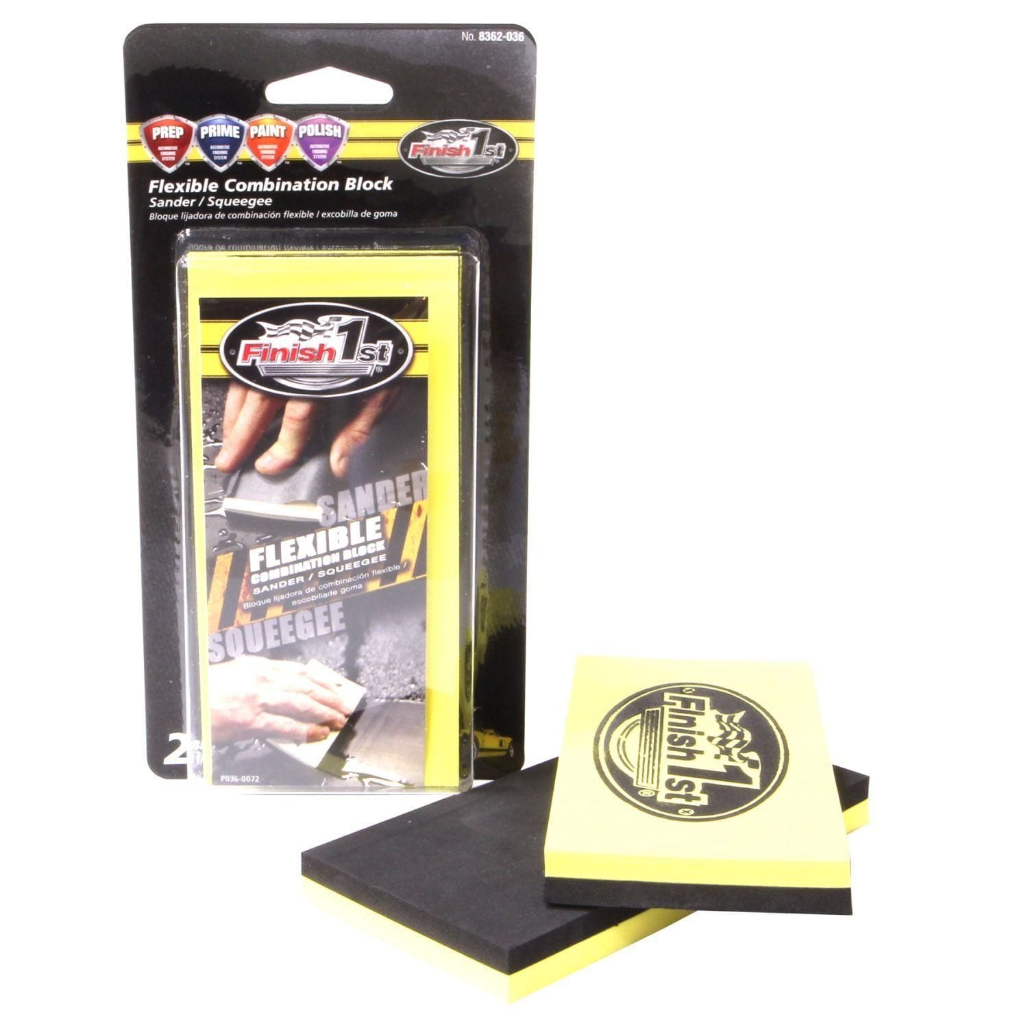 Finish 1st Flexible Blocking Squeegee 2 Pack | AutoZone