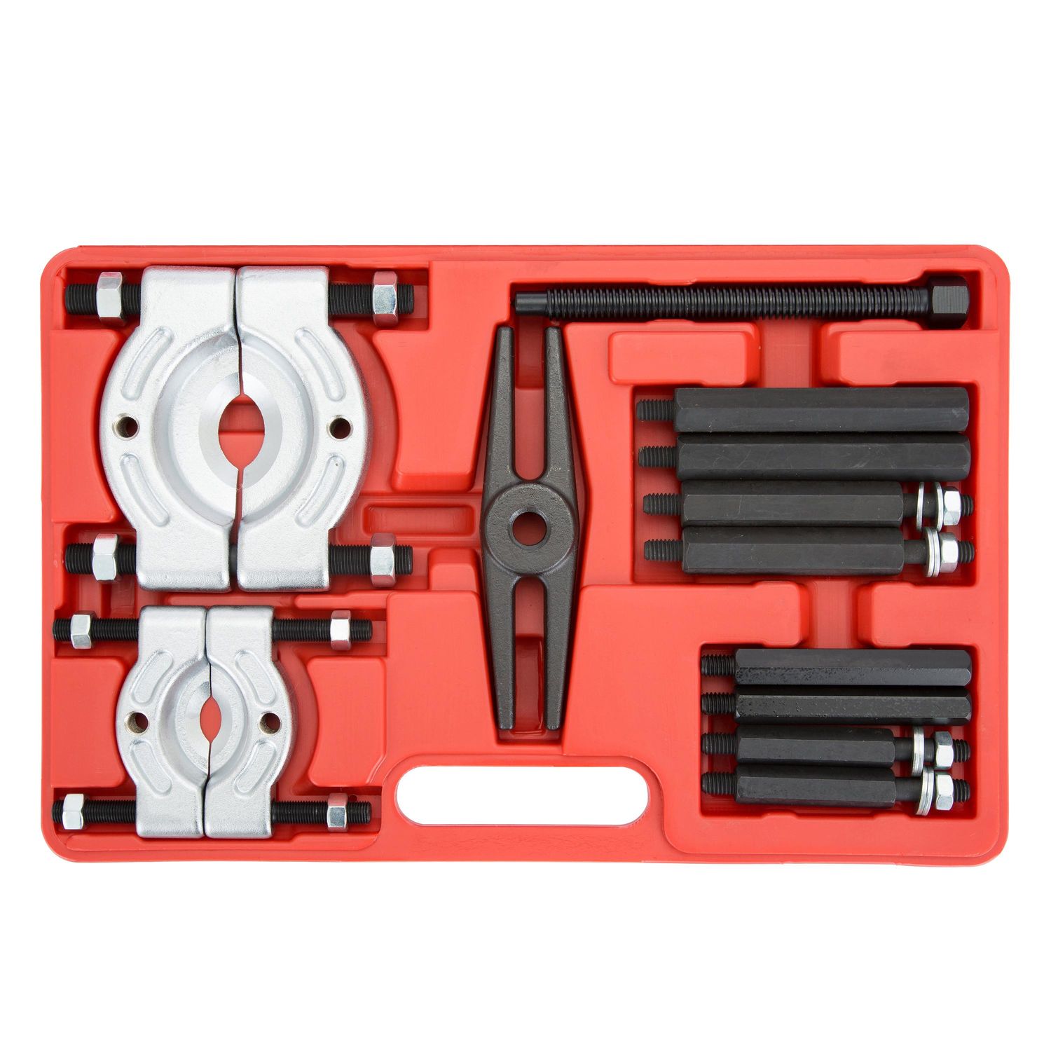 12-Piece Bearing Separator Set – 5-Ton Capacity With Gear Puller & Fly Wheel Separator – Topcn