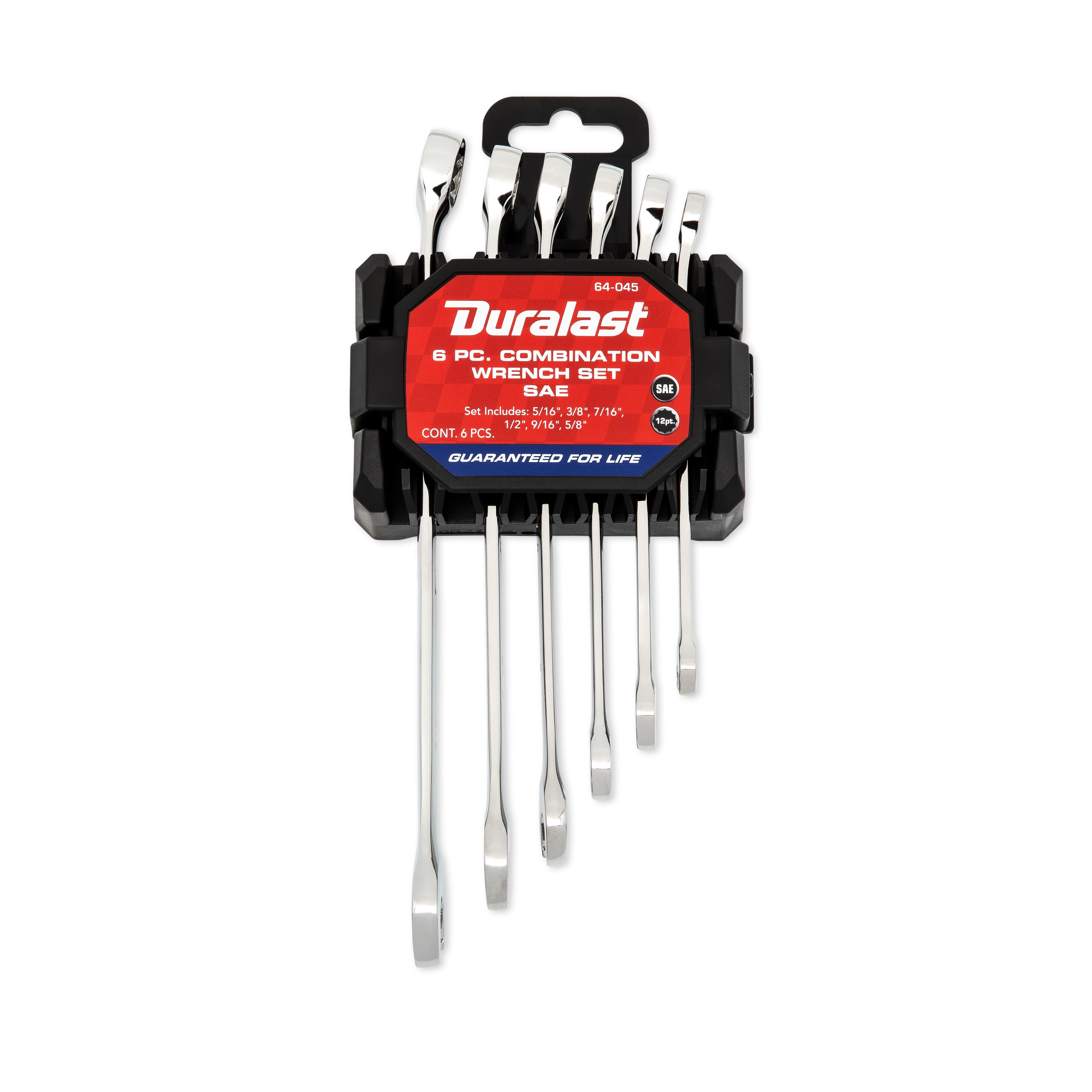 Duralast SAE Combination Wrench Set 6 Piece | AutoZone