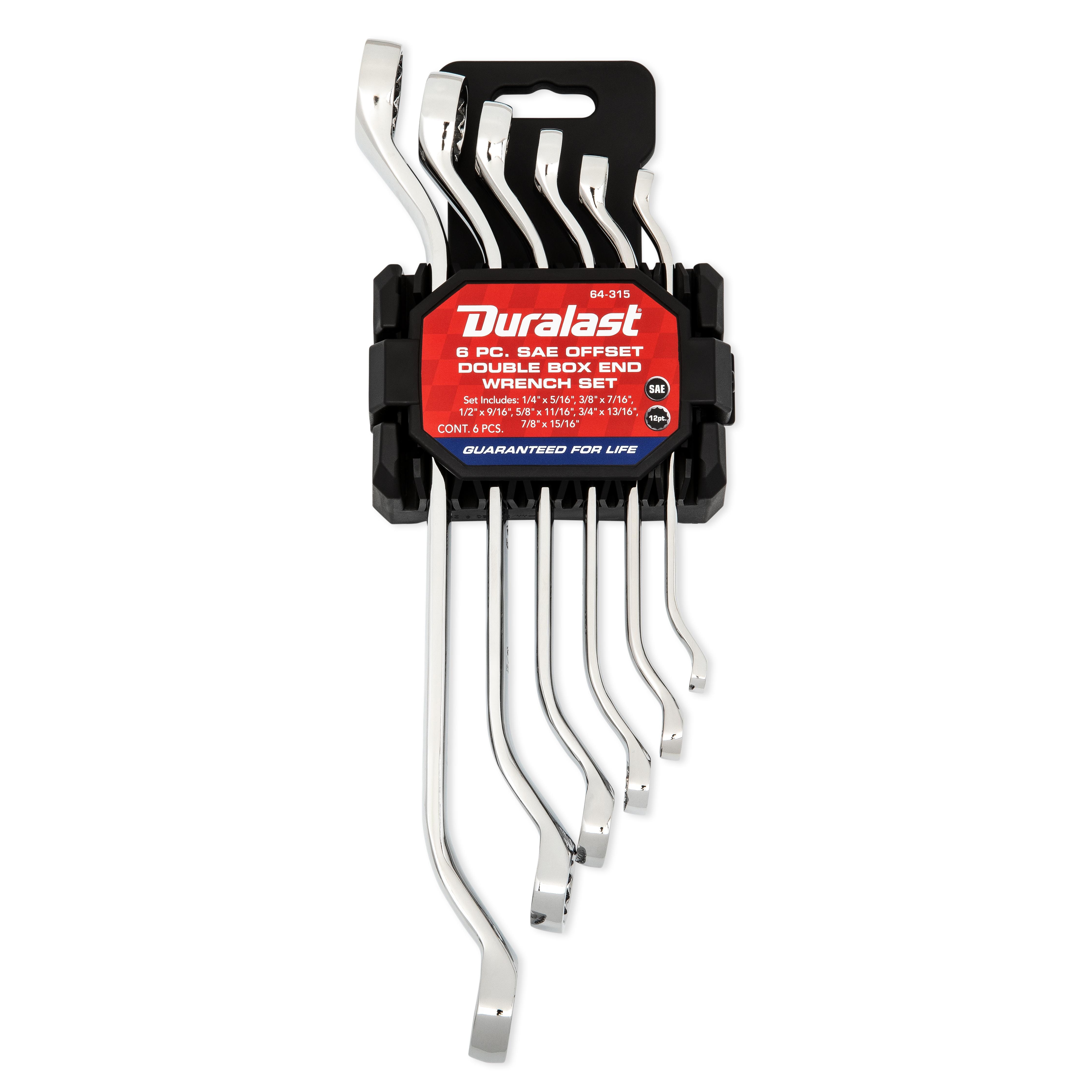 Rentaro 専用 Duralast SAE Offset Double-Box End Wrench Set 6-Piece | AutoZone