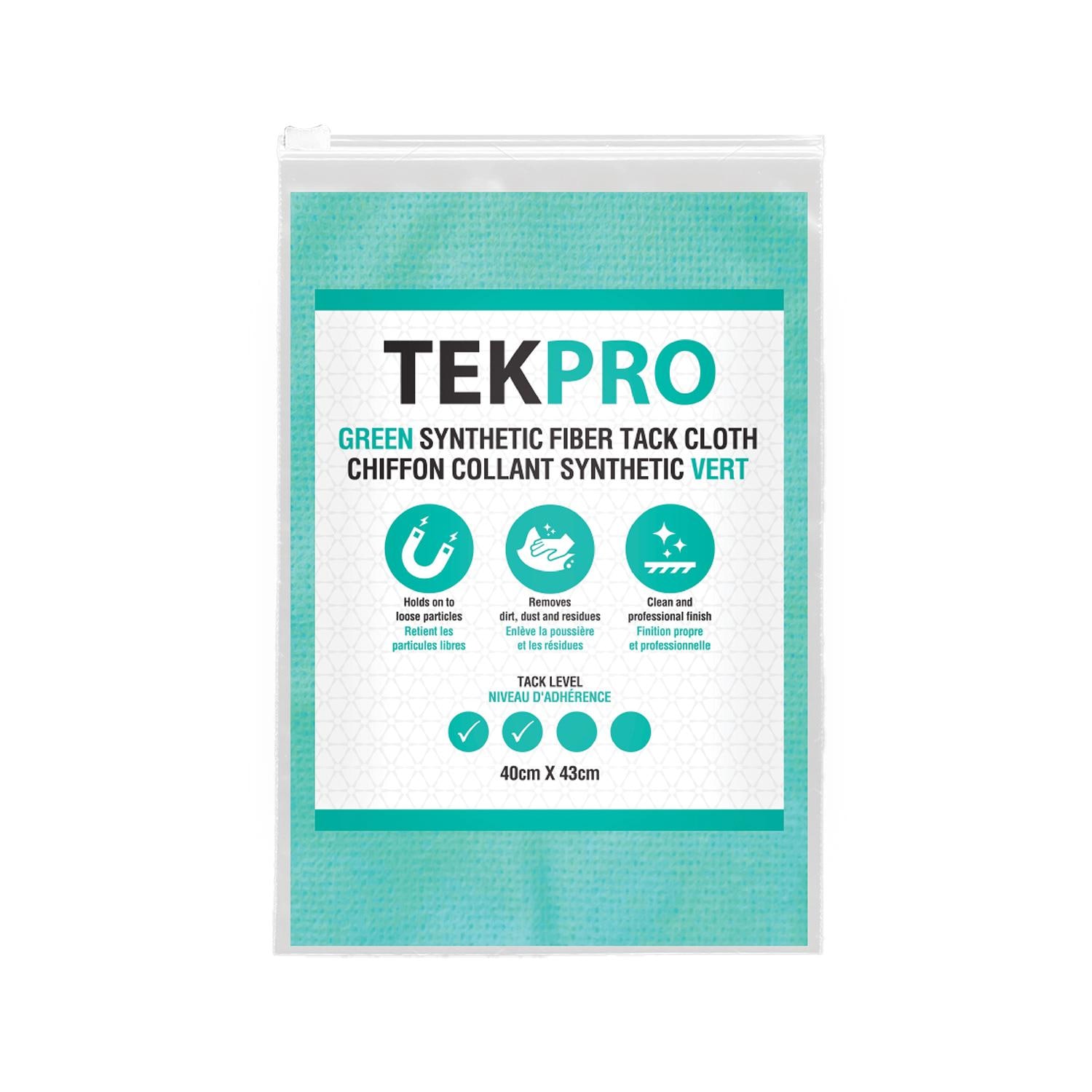 Carworx Green Tekpro Tack Cloth Pack of 10 | AutoZone