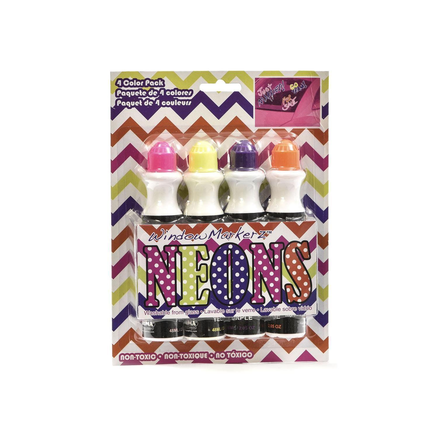 Chroma Graphics Neon Windshield Marker 4 Pack | AutoZone