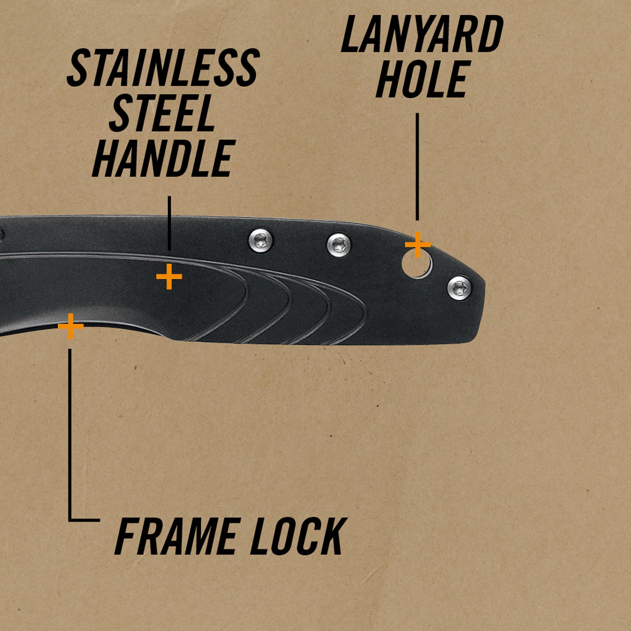Gerber Knives STL 2.0 Stainless Steel Frame Lock Knife | AutoZone