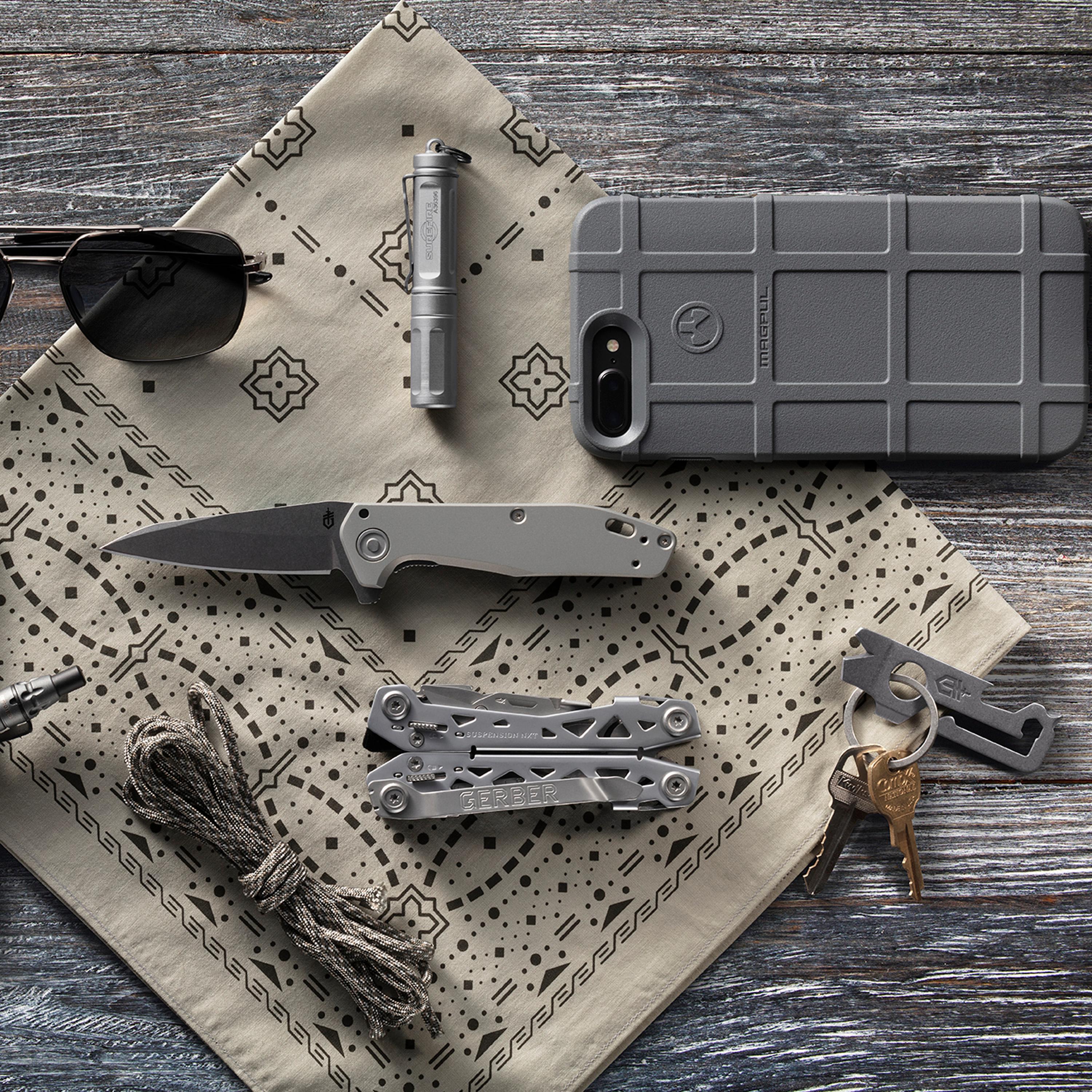 Gerber Knives 3in Mullet Stainless Steel 9 Multi-Tool Versatile