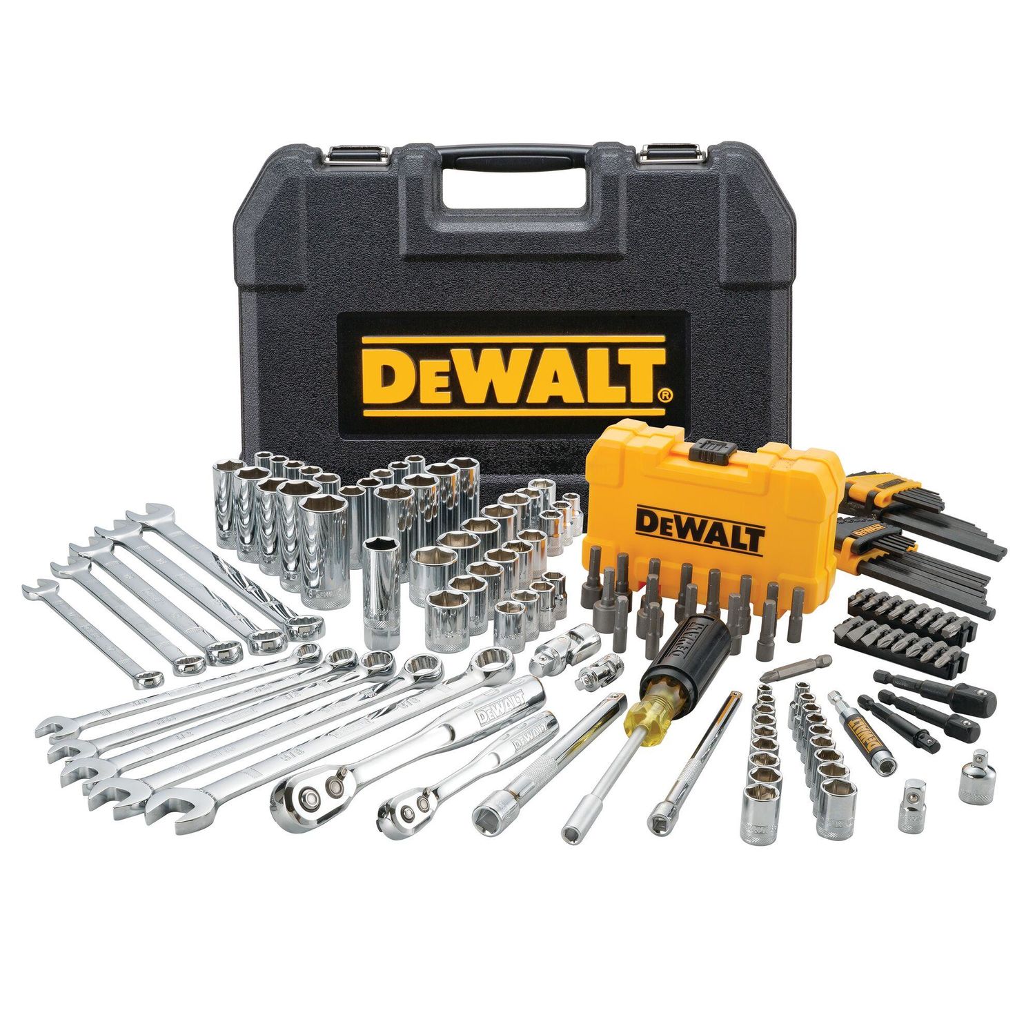 Dewalt 1/4in and 3/8in Drive MechaniCS Tool Set, 142 Piece | AutoZone