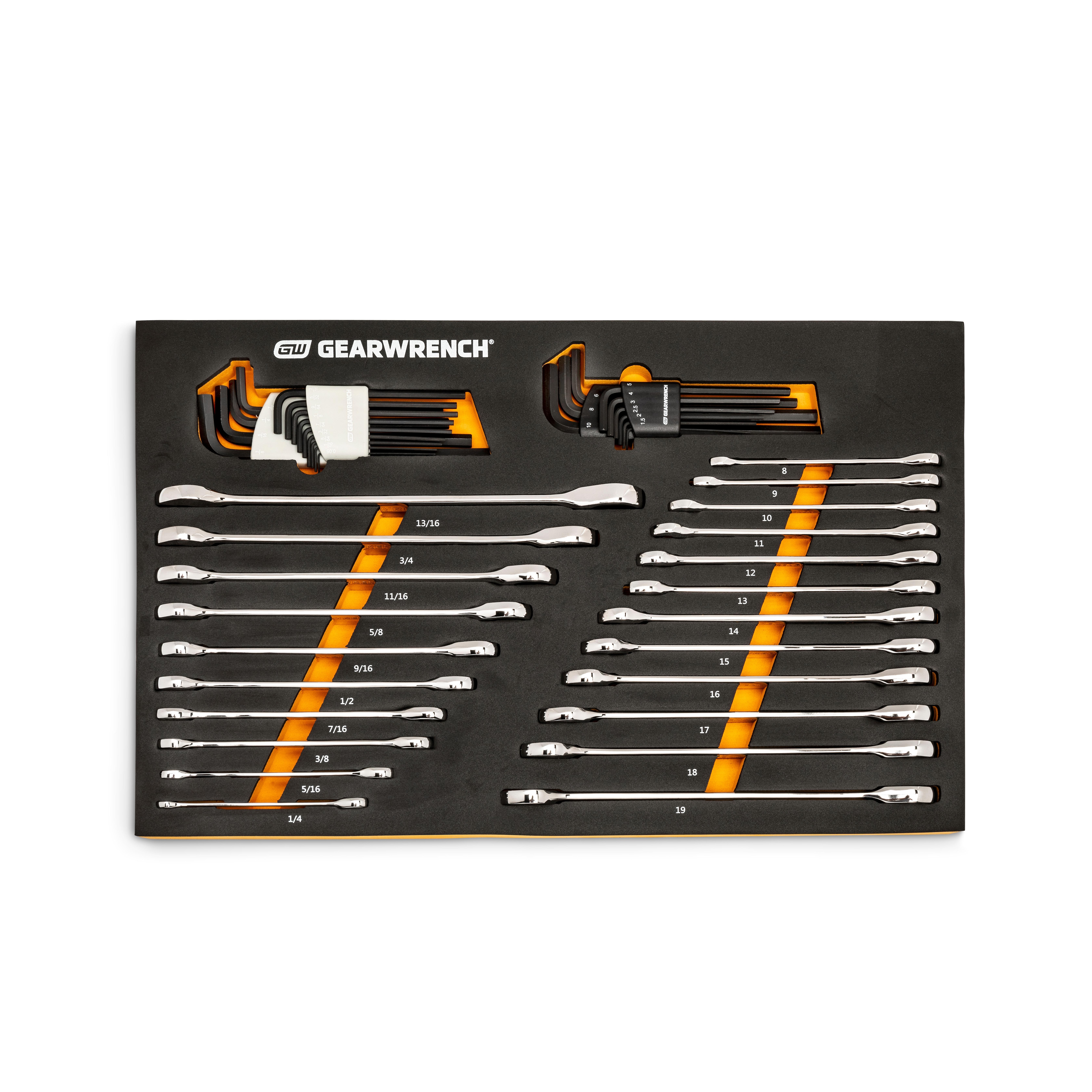 GearWrench Wrench and Hex Key Set 44 Piece | AutoZone