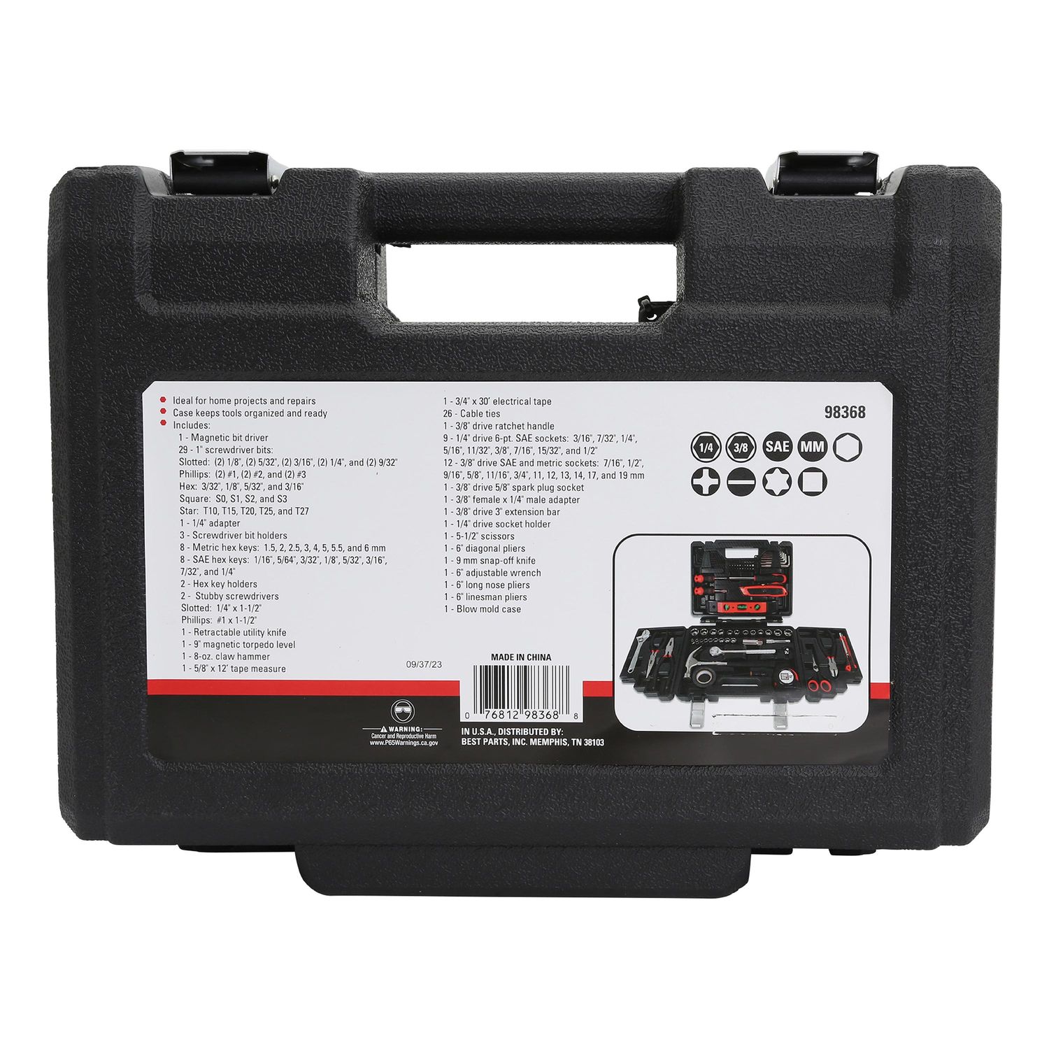 Great Neck SureBilt Multi Purpose Tool Set 118 Piece | AutoZone