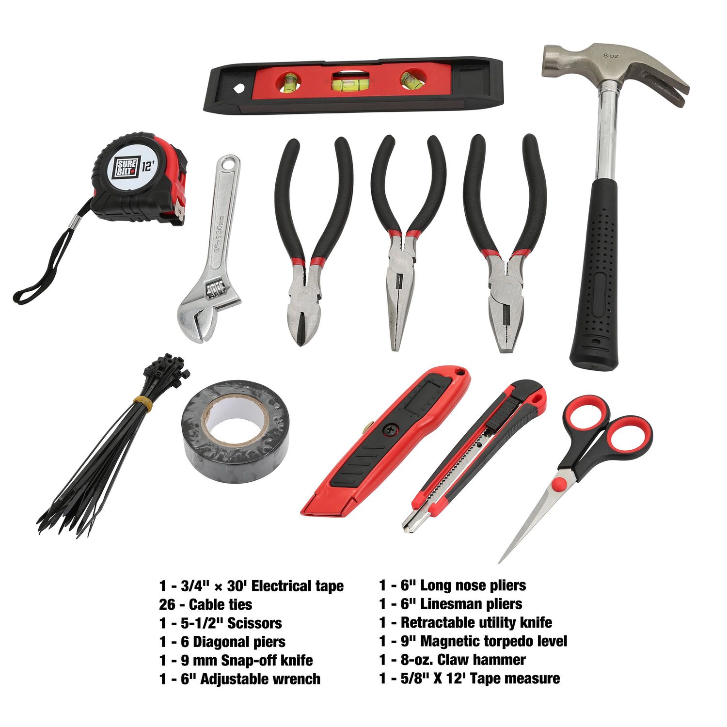 Great Neck SureBilt Multi Purpose Tool Set 118 Piece | AutoZone