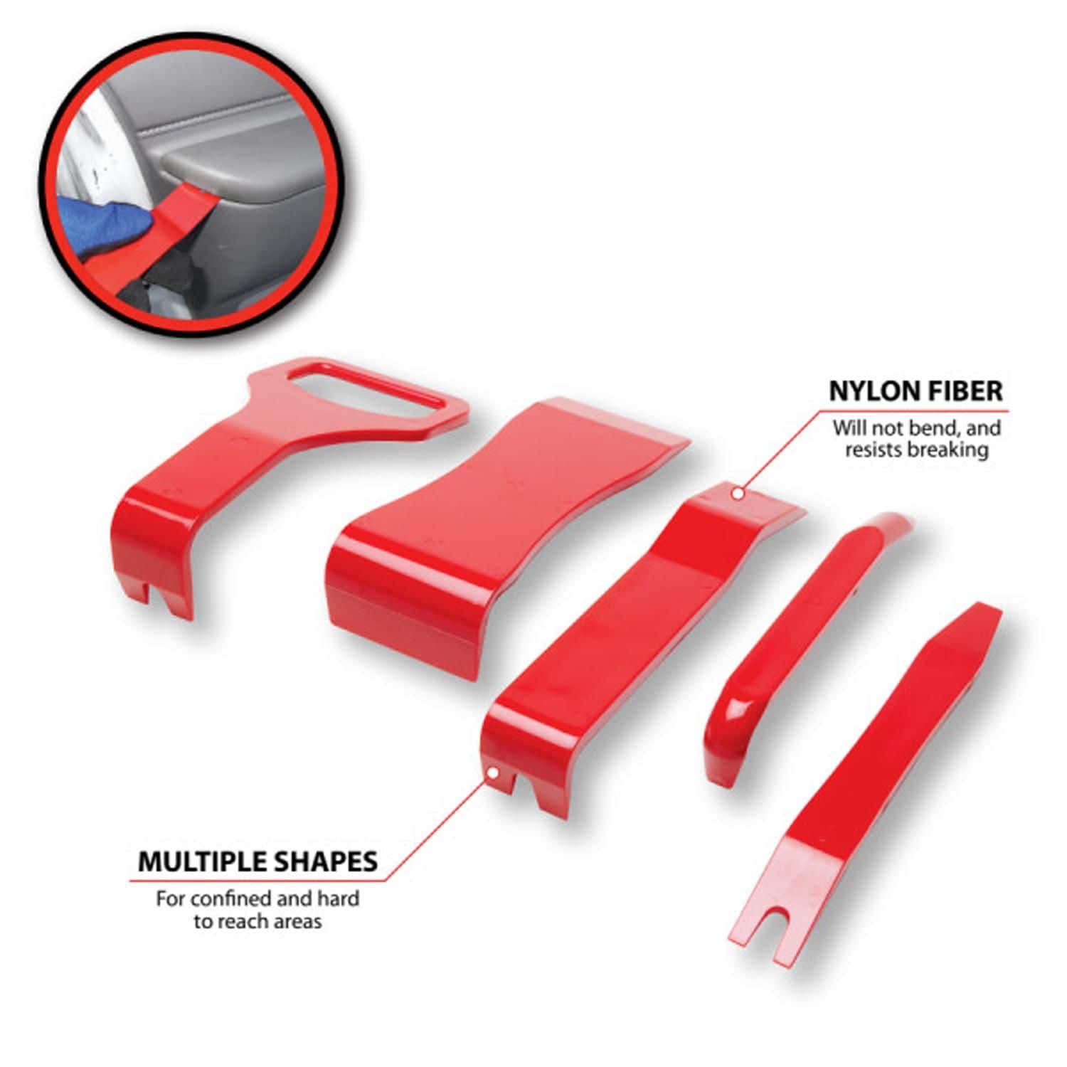 Performance Tool Trim Removal Set 5 Piece