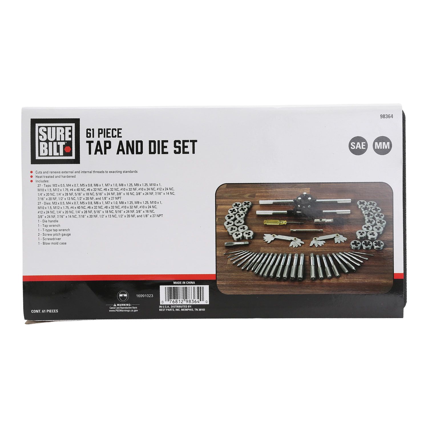 Great Neck Tap and Die Set 98364 | AutoZone