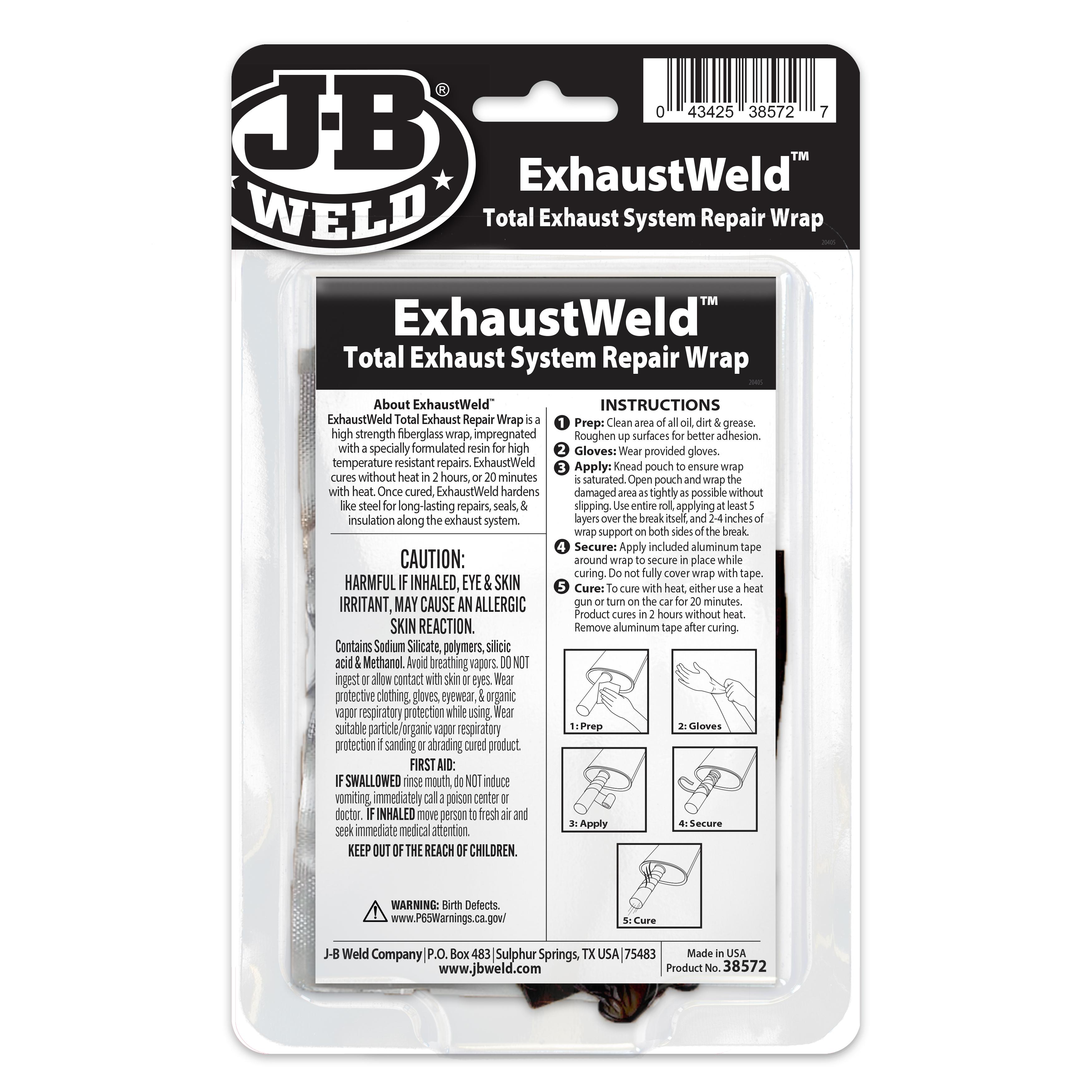J-B Weld ExhaustWeld Fiberglass Wrap 38572 | AutoZone