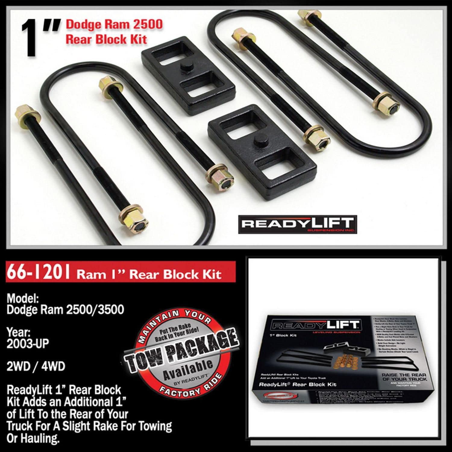 ReadyLift Suspension Leaf Spring Block Kit 66-1201 | AutoZone