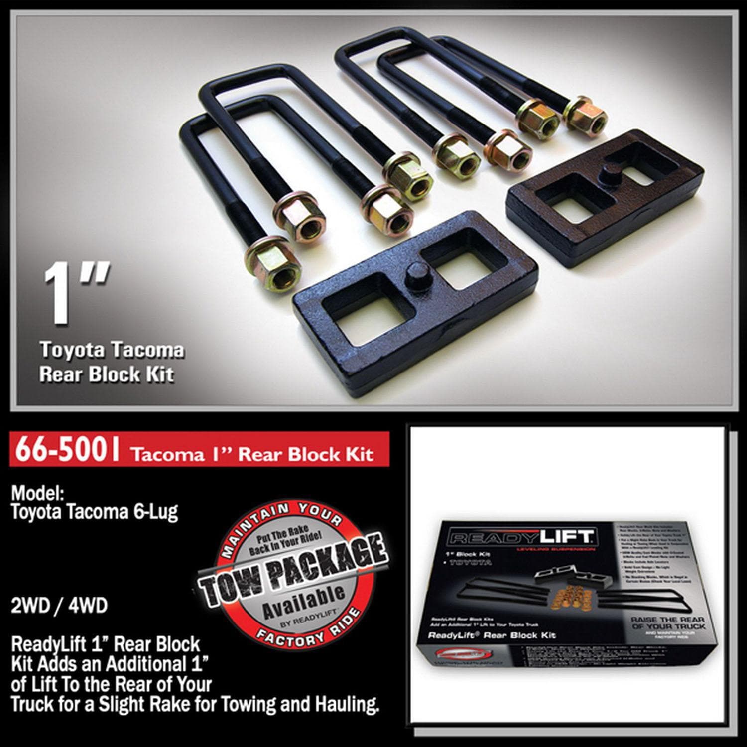ReadyLift Suspension Leaf Spring Block Kit 66-5001 | AutoZone