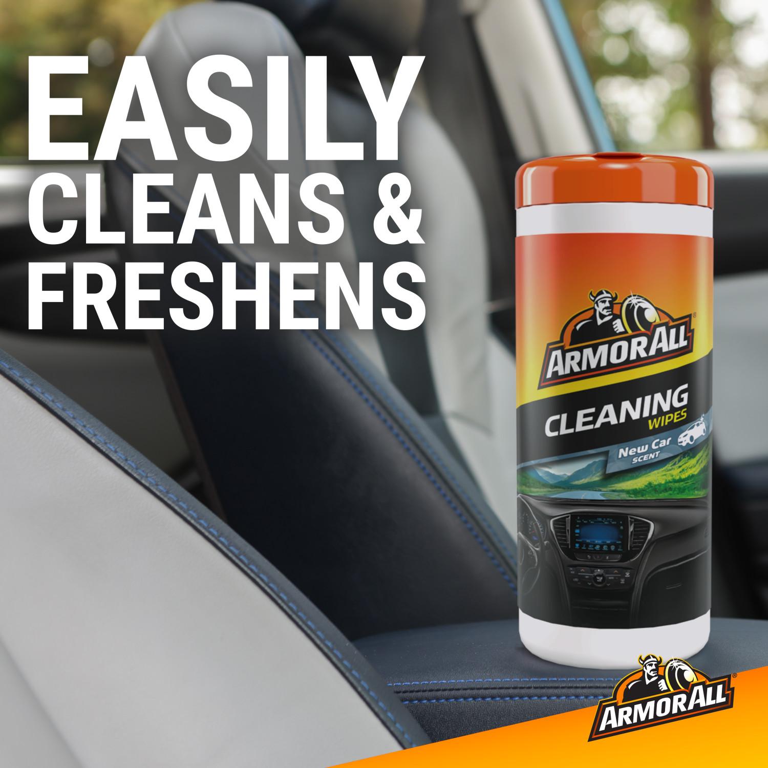 Armor All Air Freshening New Car Scent Cleaning Wipes 25 Count