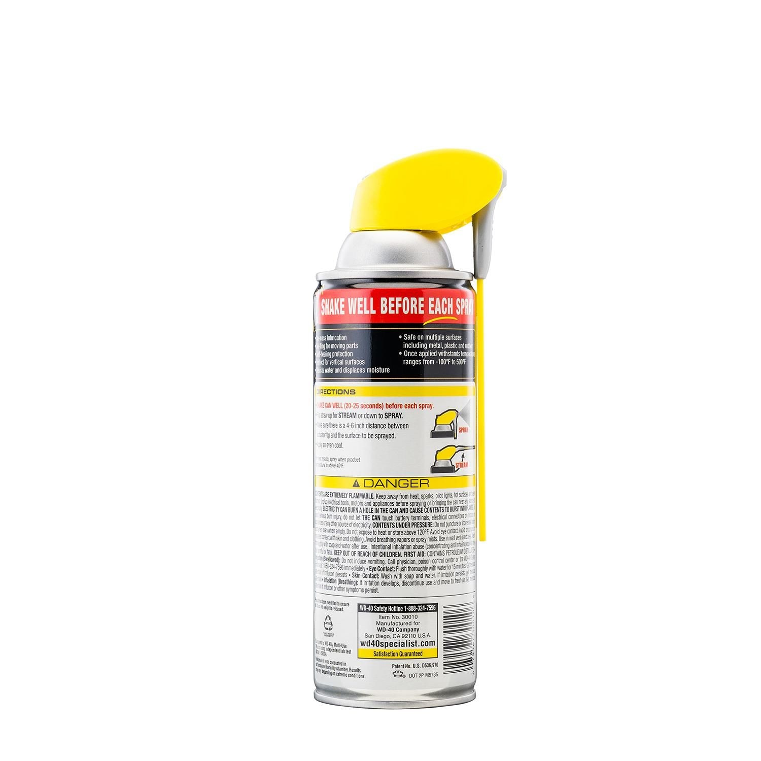 la masturbación es malo para la salud WD-40 Specialist No-Drip Spray & Stay Gel Lubricant Spray with Smart Straw  10oz